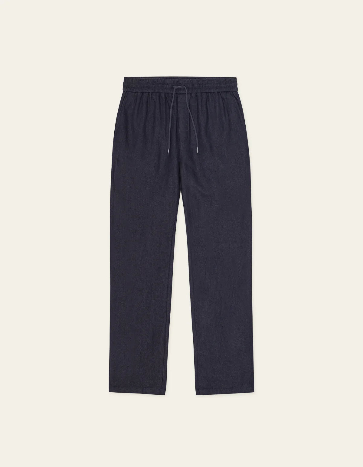 Patrick Linen Pants - Dark Navy