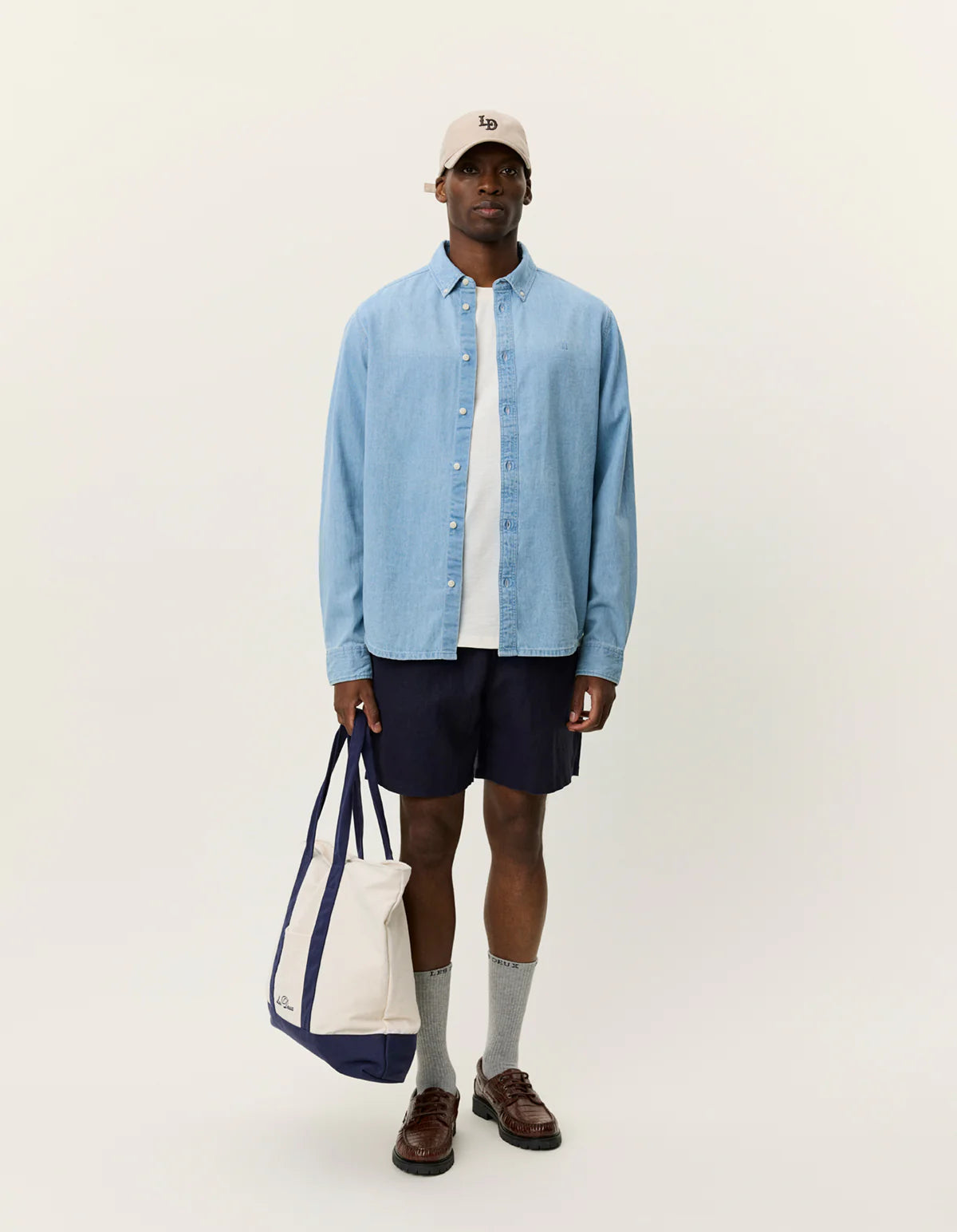 Konrad Denim Shirt - Light Indigo Wash