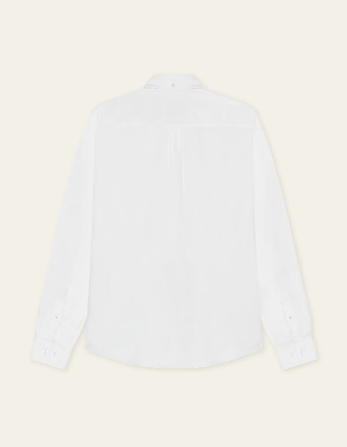 Konrad Oxford Shirt - White/White