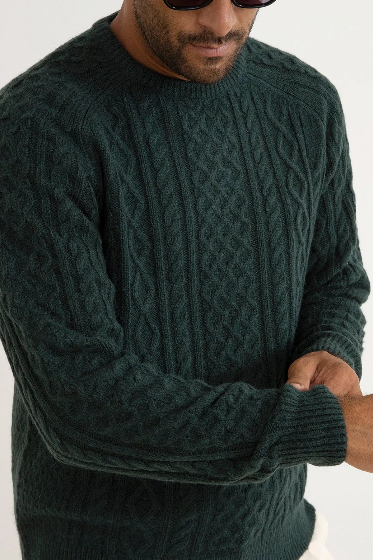 Mohair Fishermans Knit