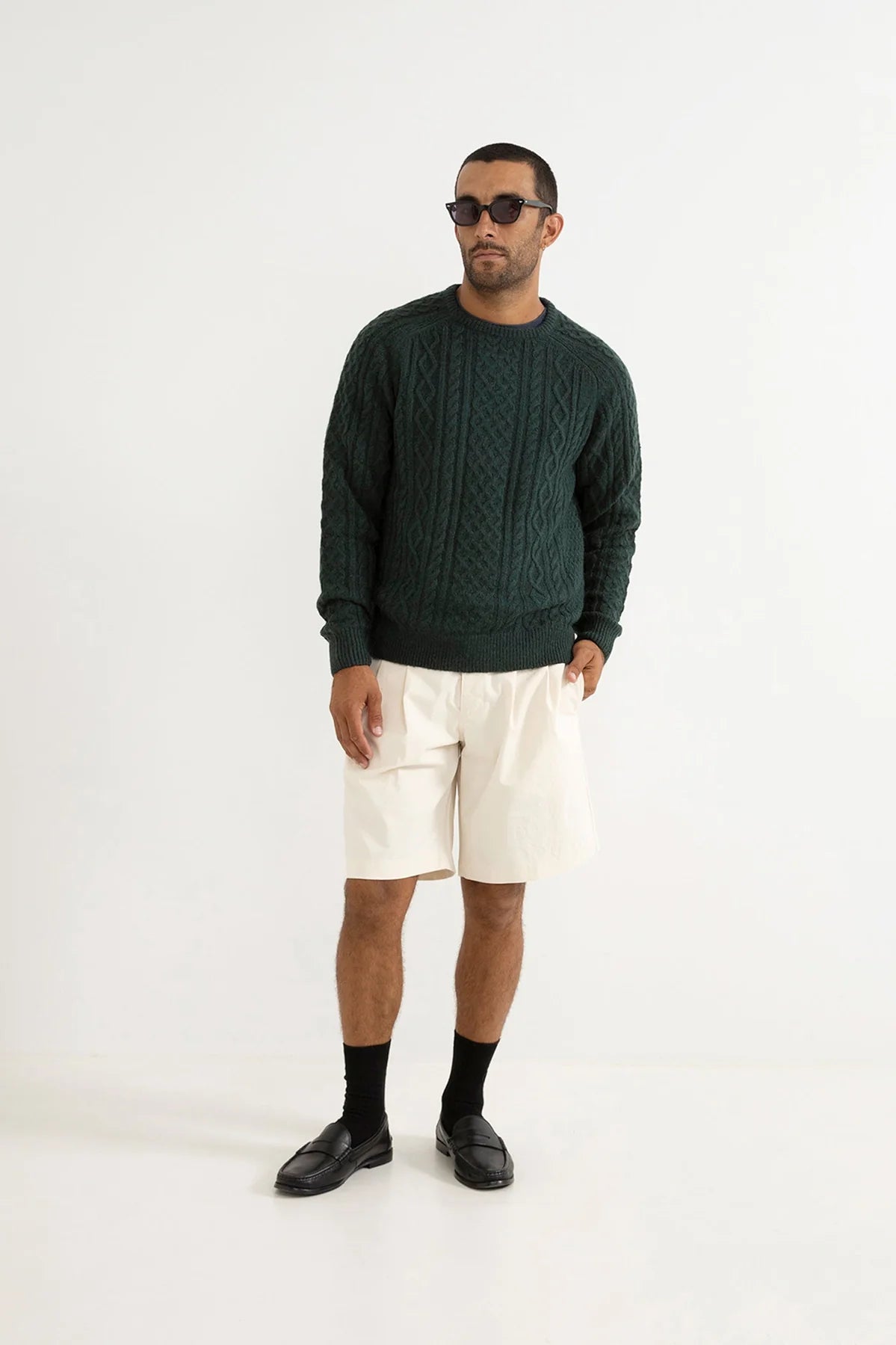 Mohair Fishermans Knit