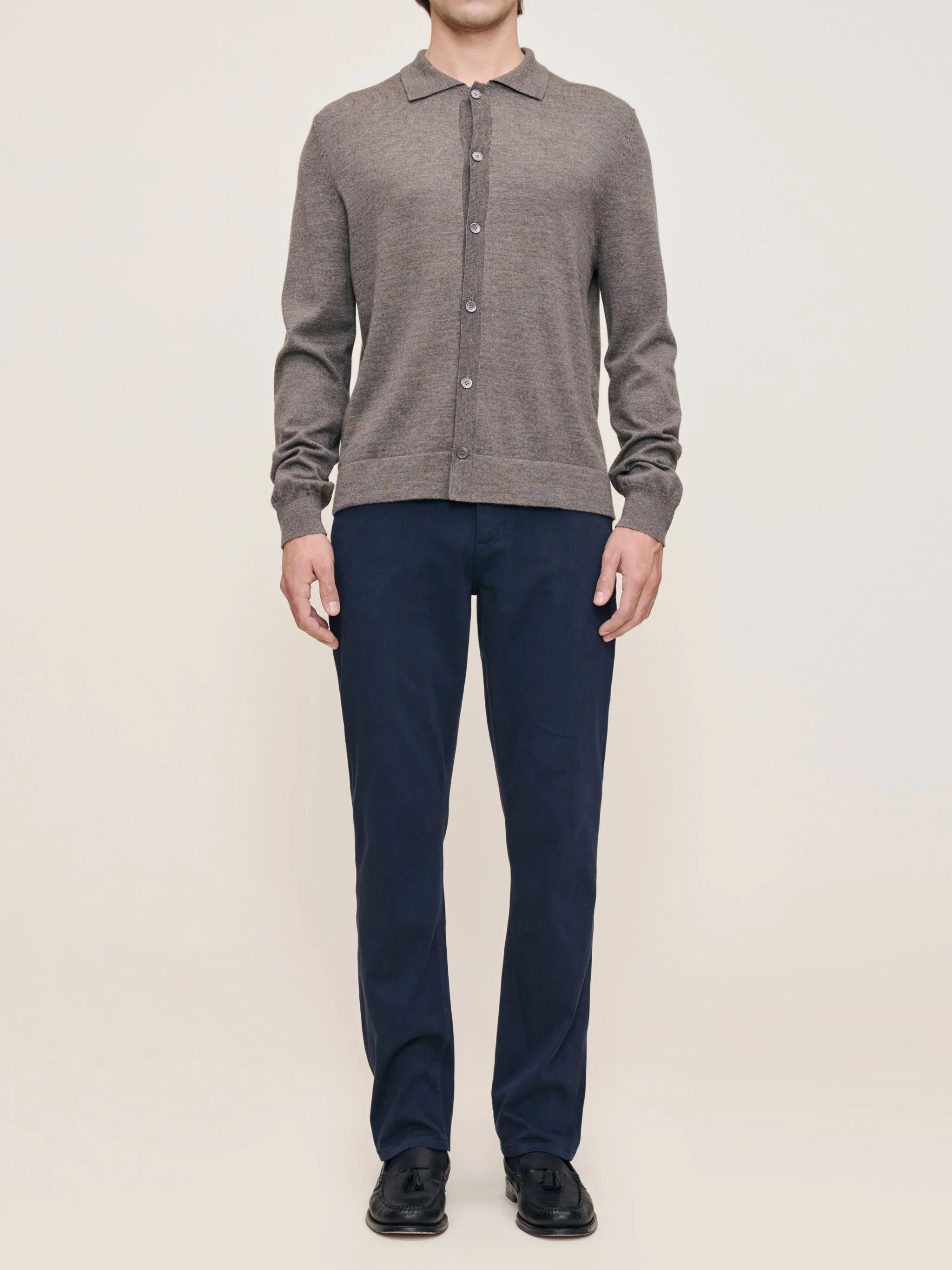Russell Slim Straight Pants - Classic Navy