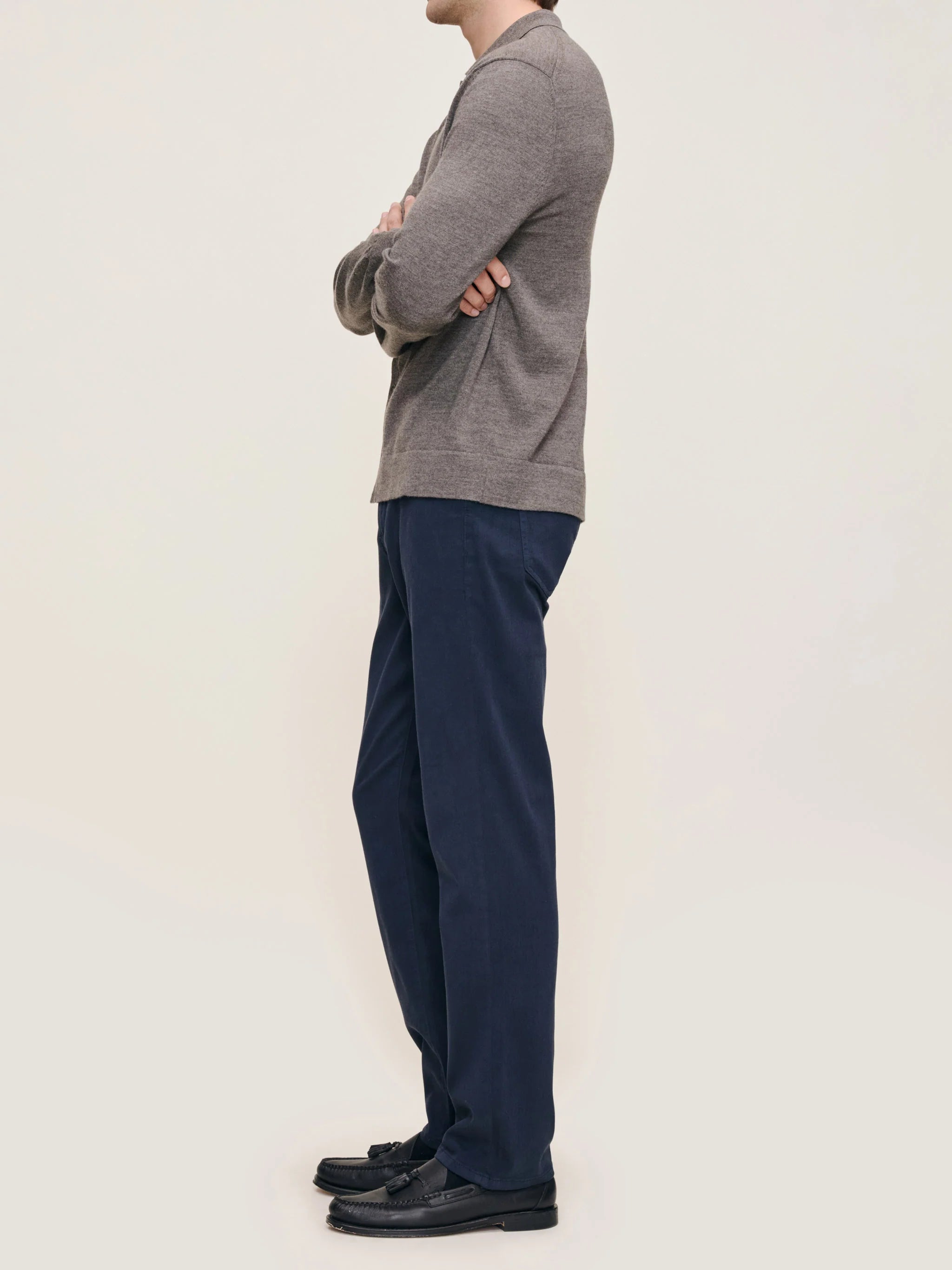 Russell Slim Straight Pants - Classic Navy