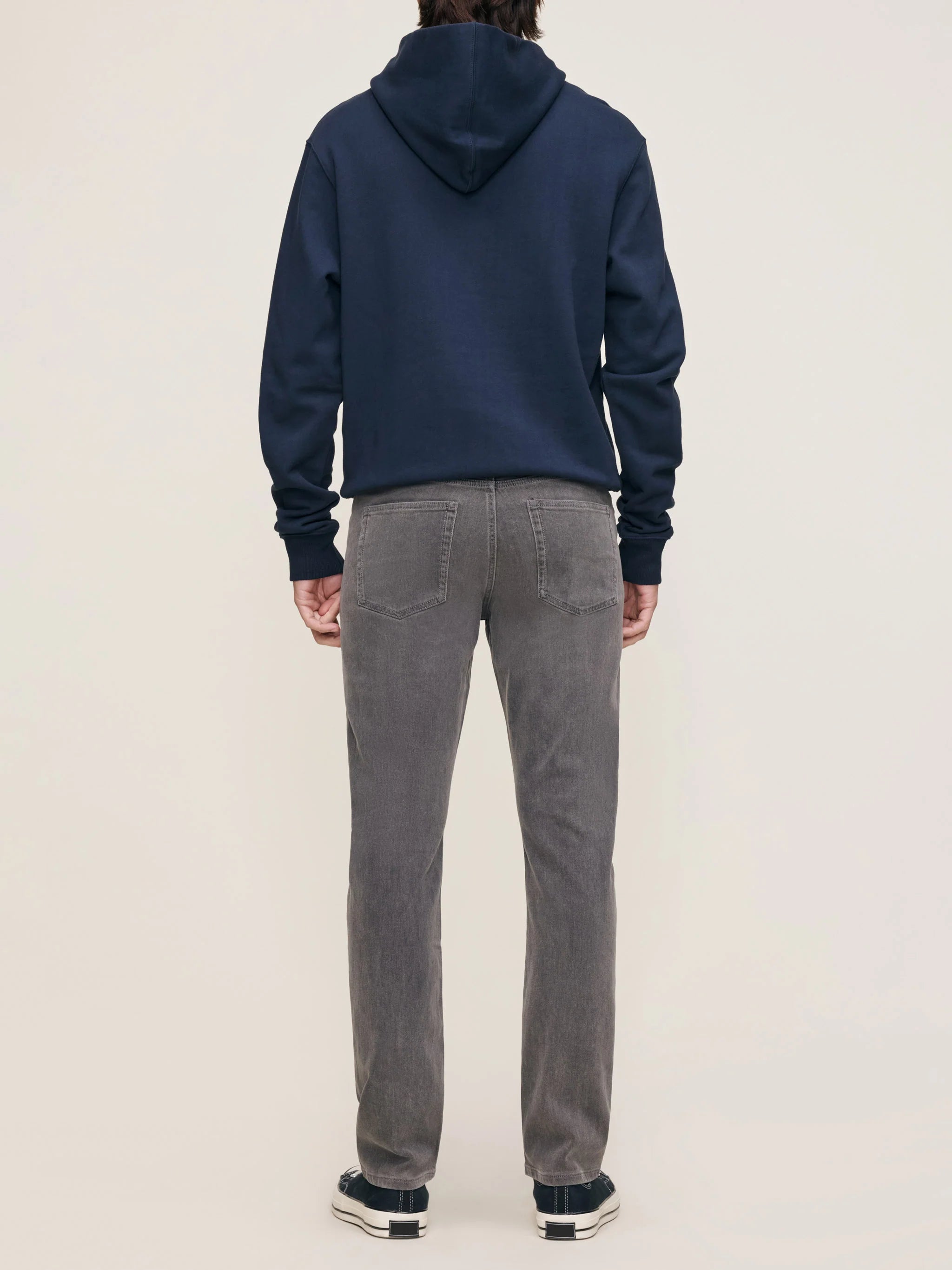 Russell Slim Straight Jeans - Weathered Grey