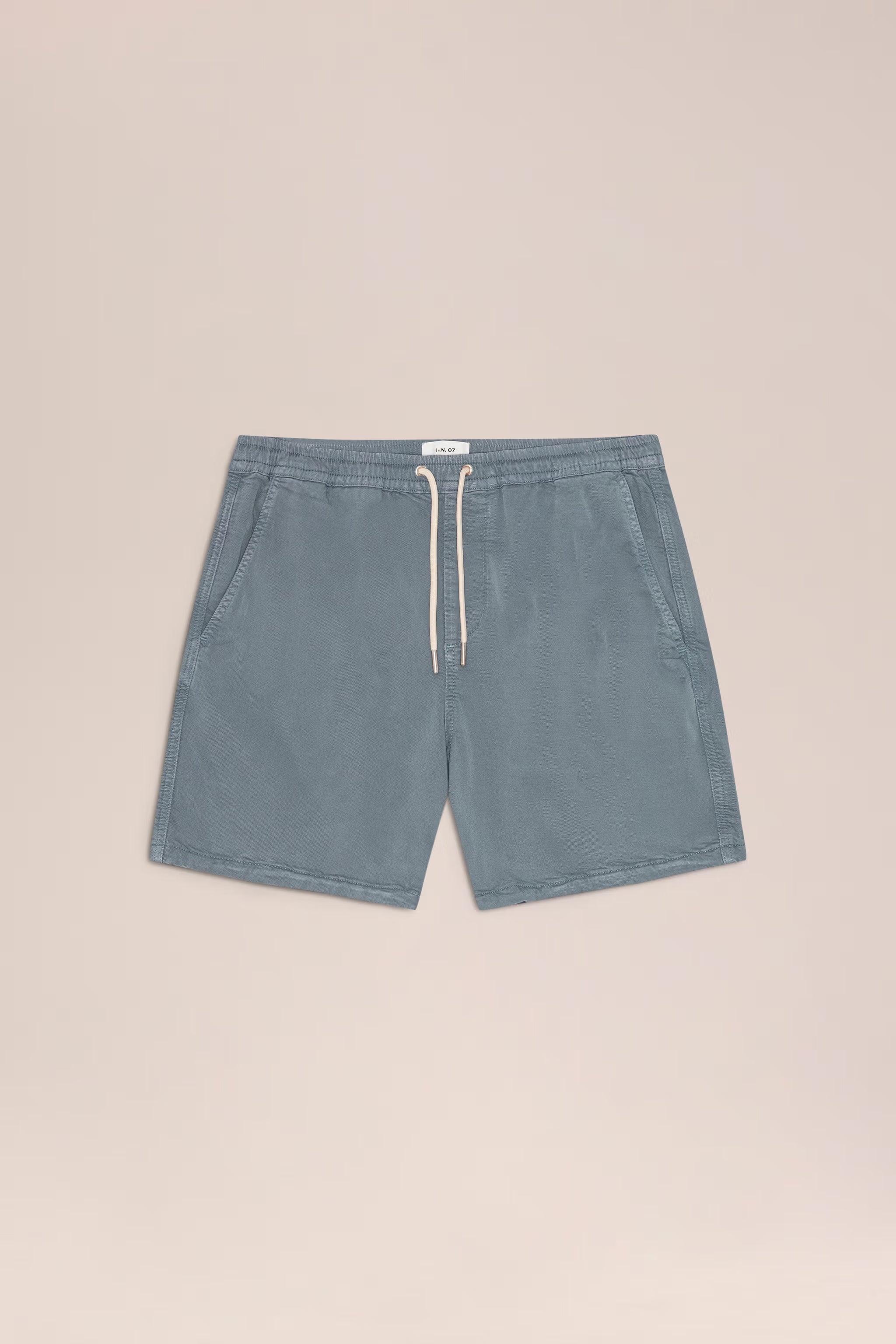 Gregor - Lyocell Blend Shorts - Stone Blue
