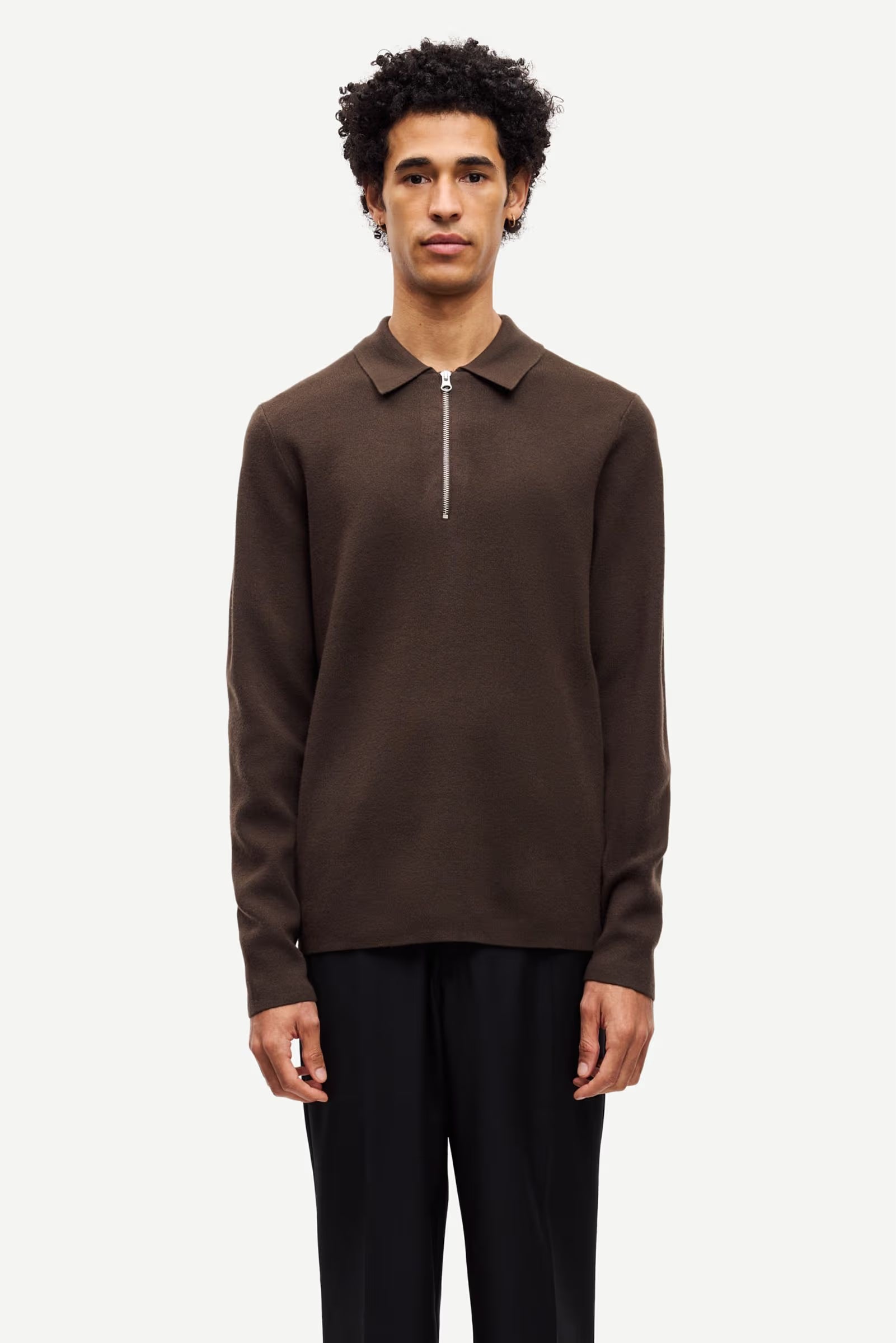 Guna Half Zip 10490 - Turkish Coffee