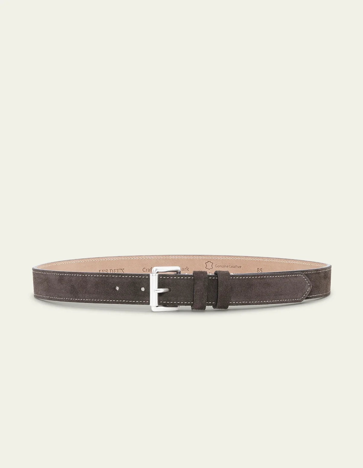 Walid Suede Belt - Brown