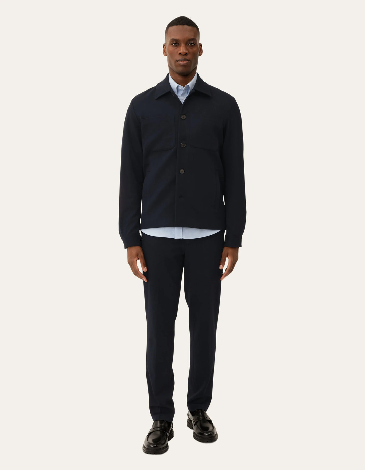 Como Hybrid Jacket - Navy
