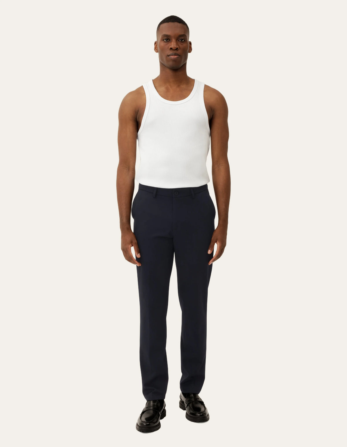 Como Reg Suit Pants - Dark Navy