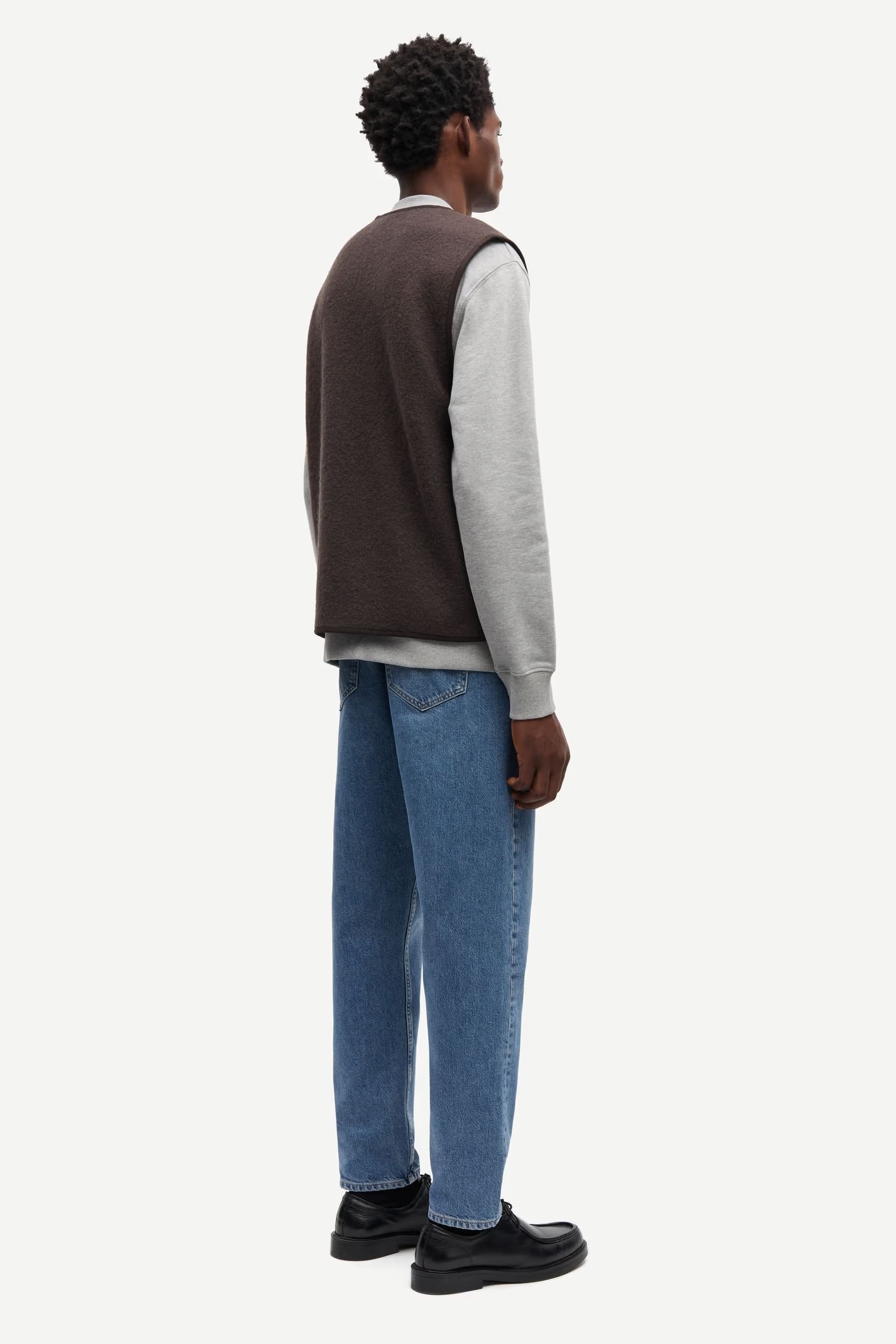 Sahannes Vest 14612 - Turkish Coffee