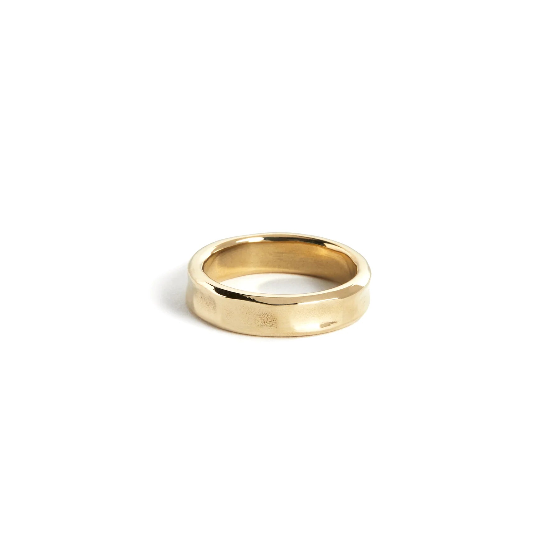 Trench Ring - Polished Brass