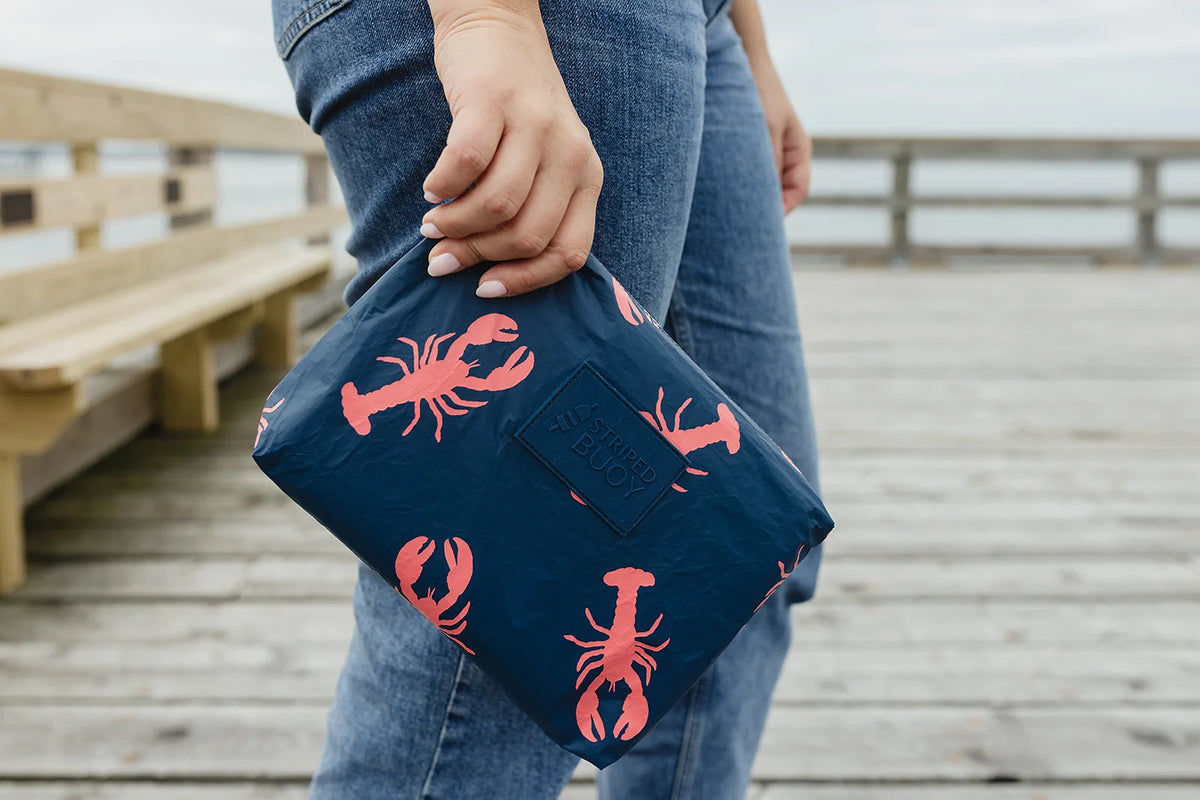 Medium Pouch - Red Lobster Trap