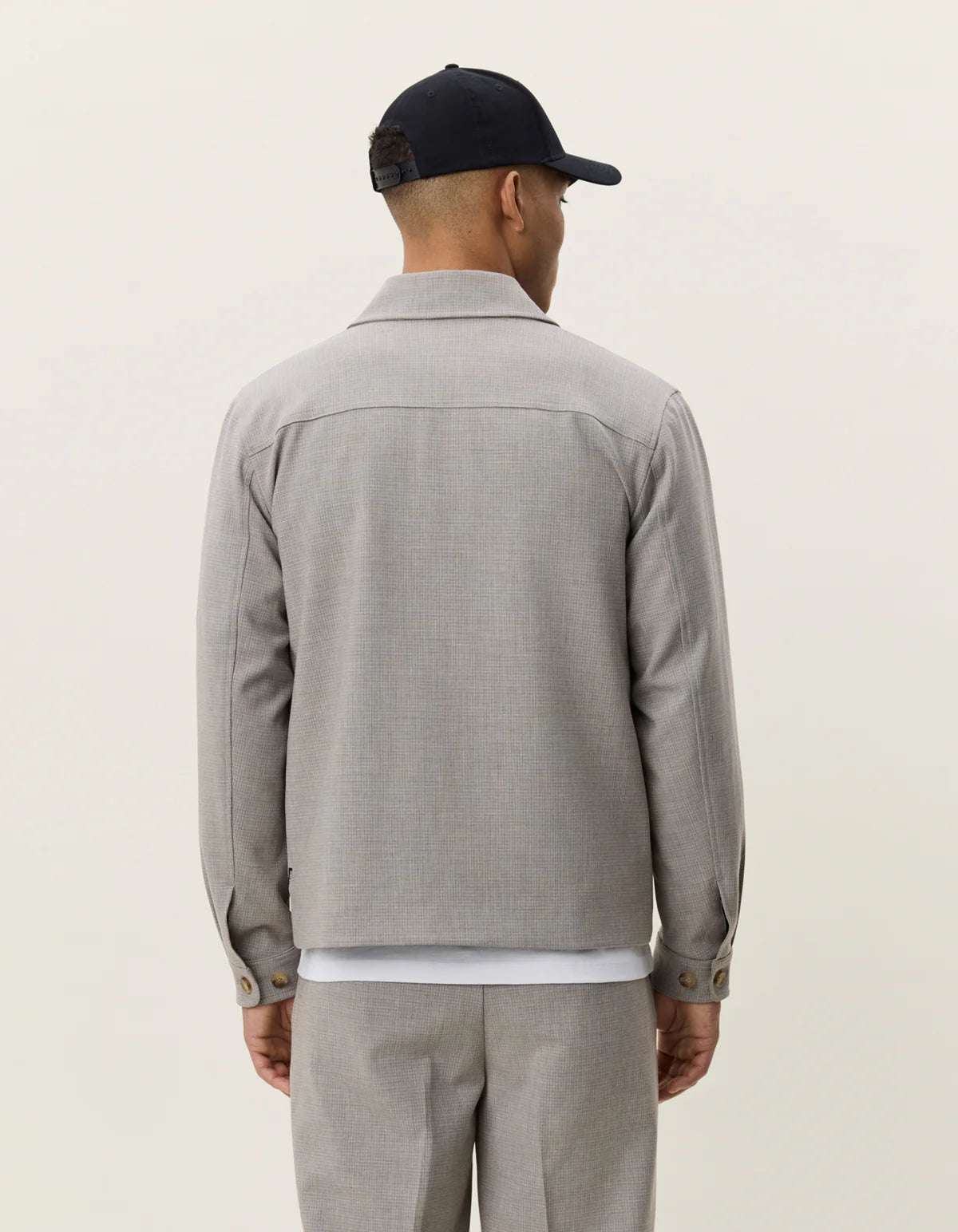 Mini Check Hybrid Jacket - Bungee Cord Brown
