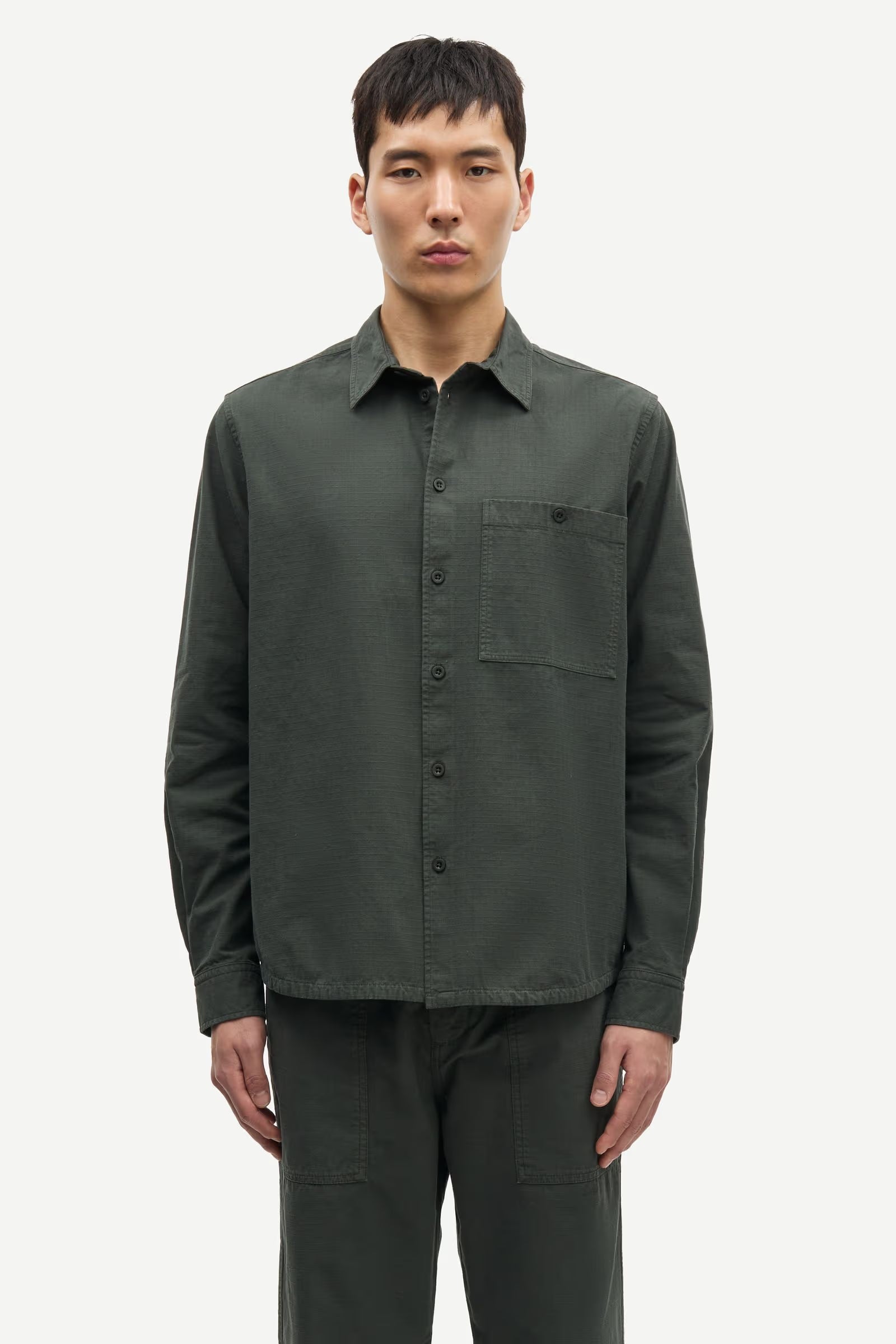 Saryan B Shirt 15840 - Dark Evergreen
