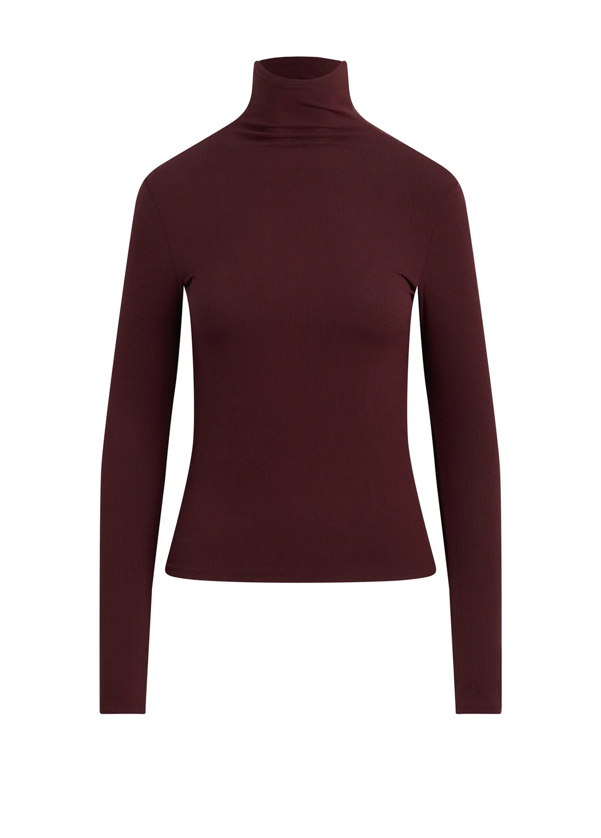 The Tony Long Sleeve Top - Bordeaux