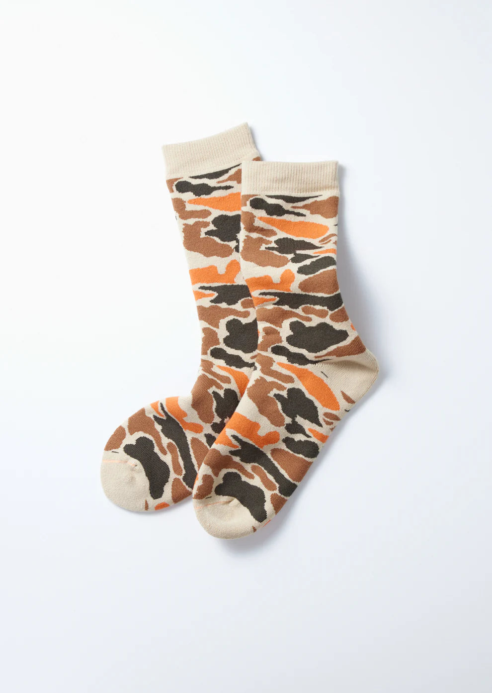 Pile Camo Crew Socks