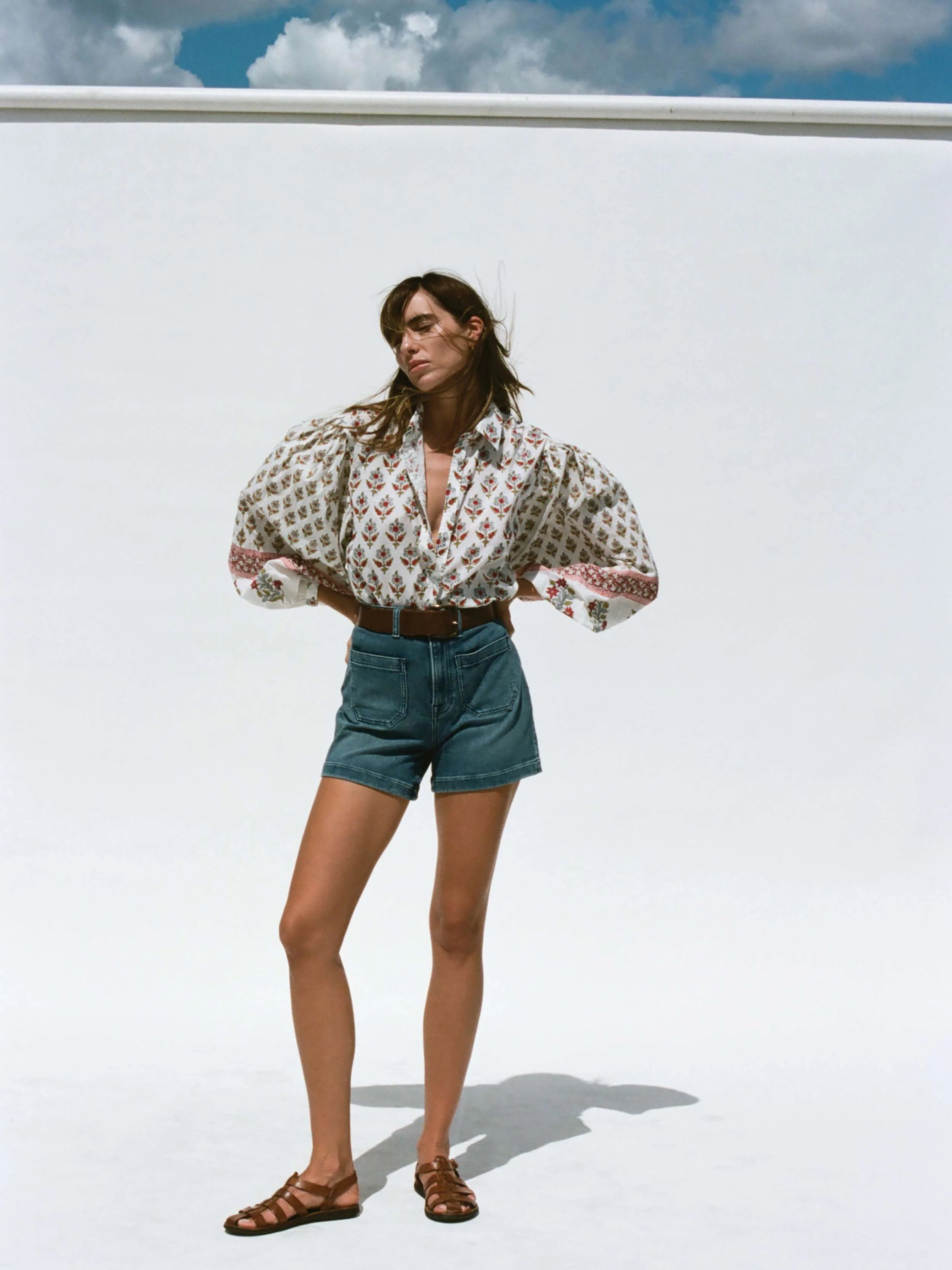 Suki Blouse - Antique Bouquet