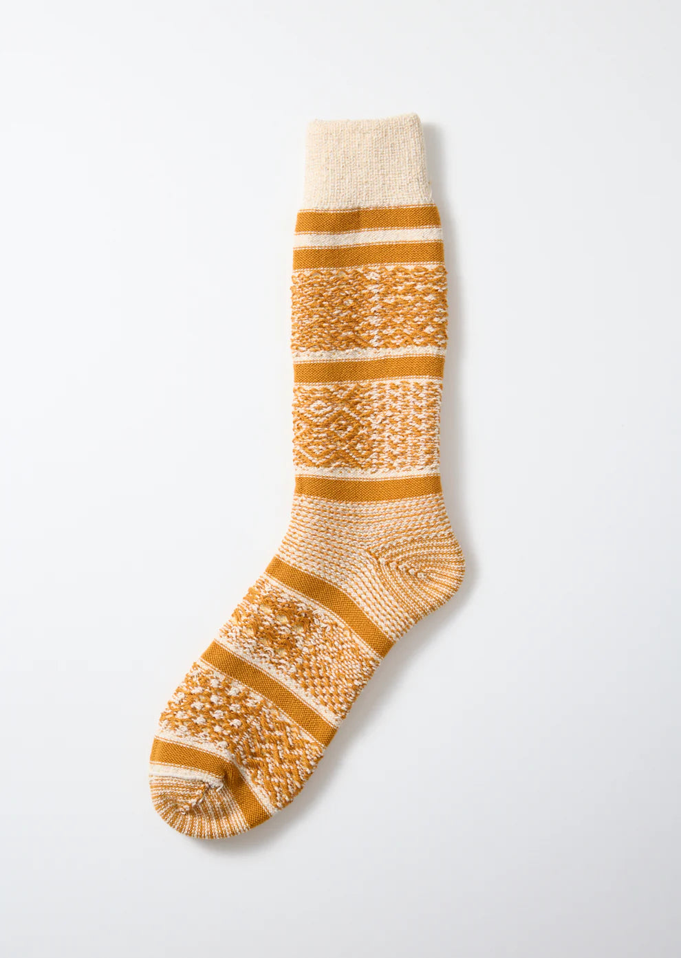 Multi Jacquard Crew Socks