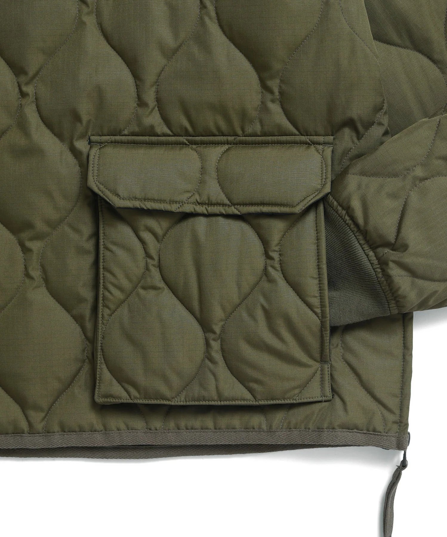 Unisex Military W-Zip Down Hoodie