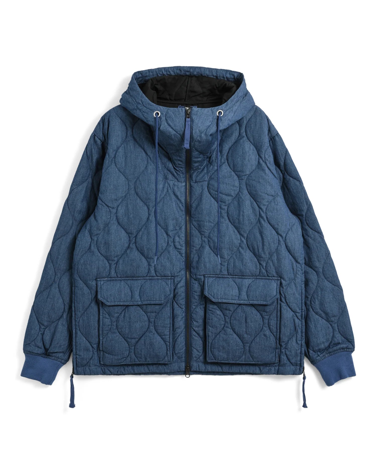 Unisex Military W-Zip Down Hoodie