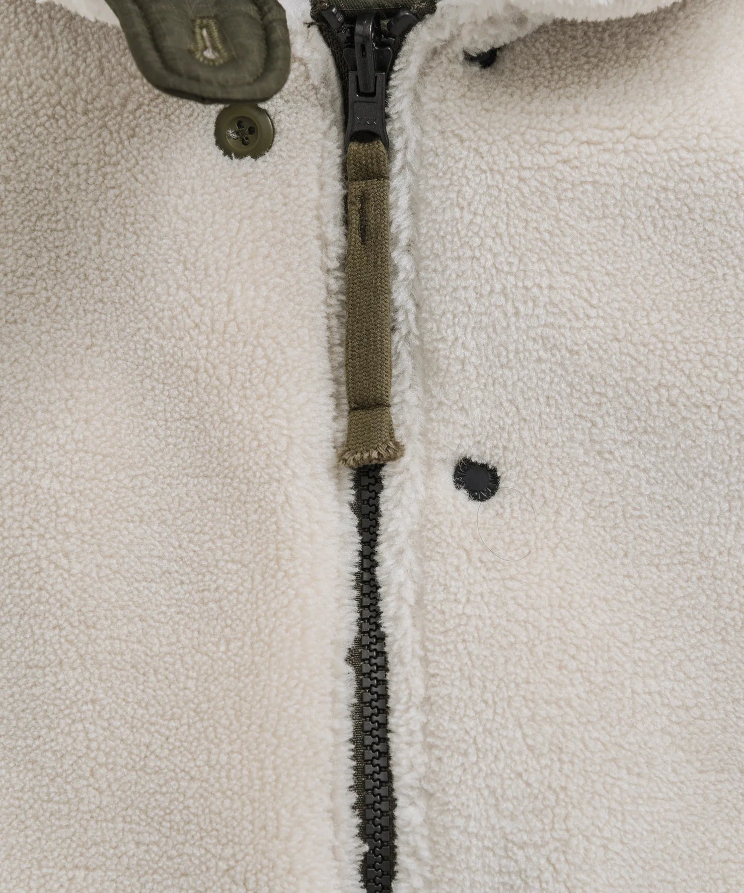 Unisex Military Reversible Down + Boa N-1 Type Jacket