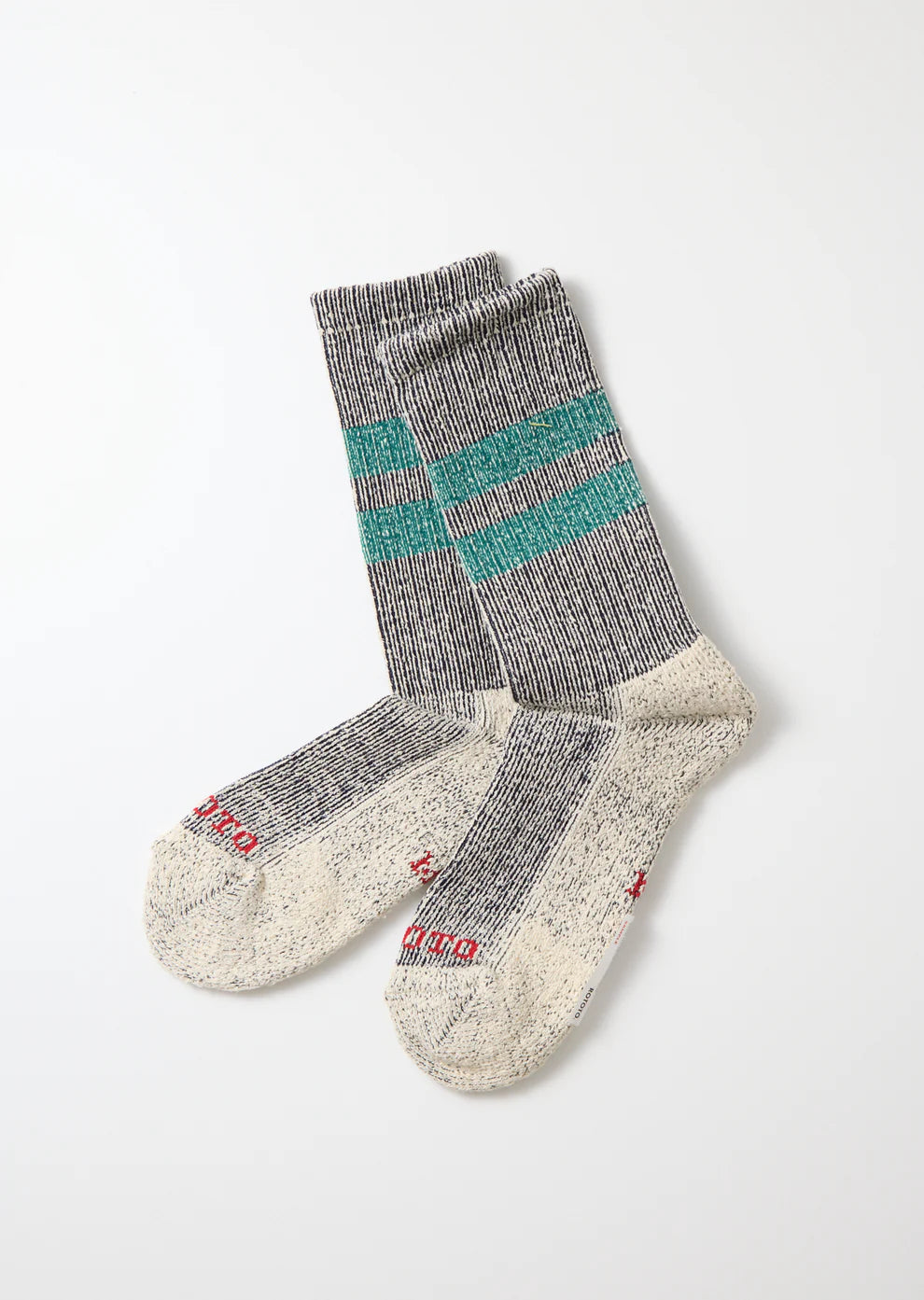 Pile Stripe Marl Socks