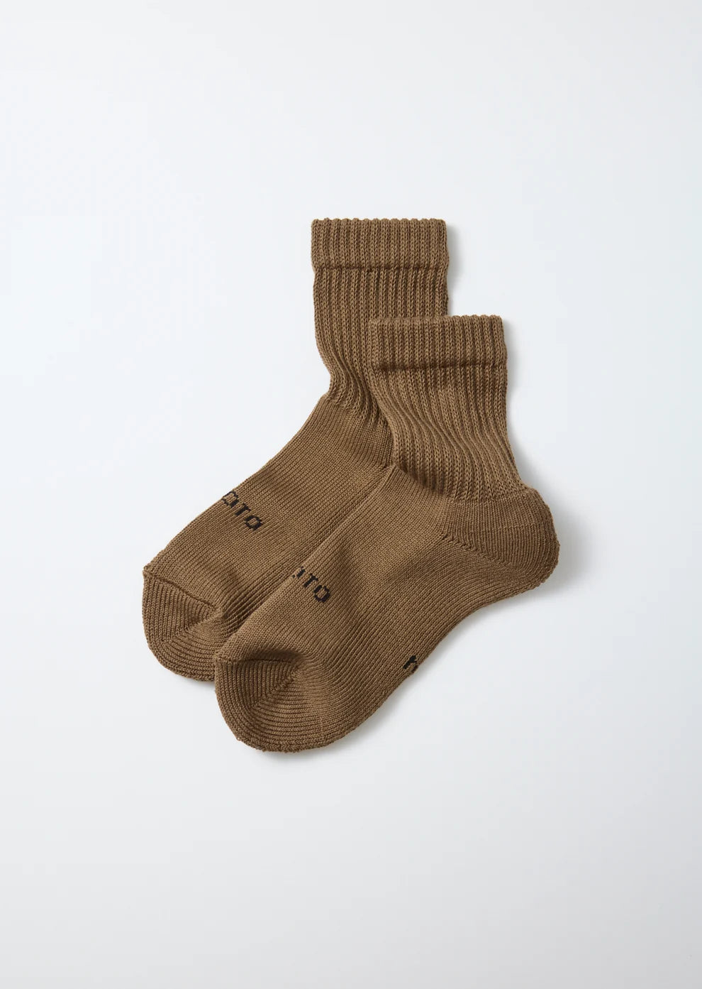 Organic Daily 3-Pack Mini Crew Socks - Khaki Tones