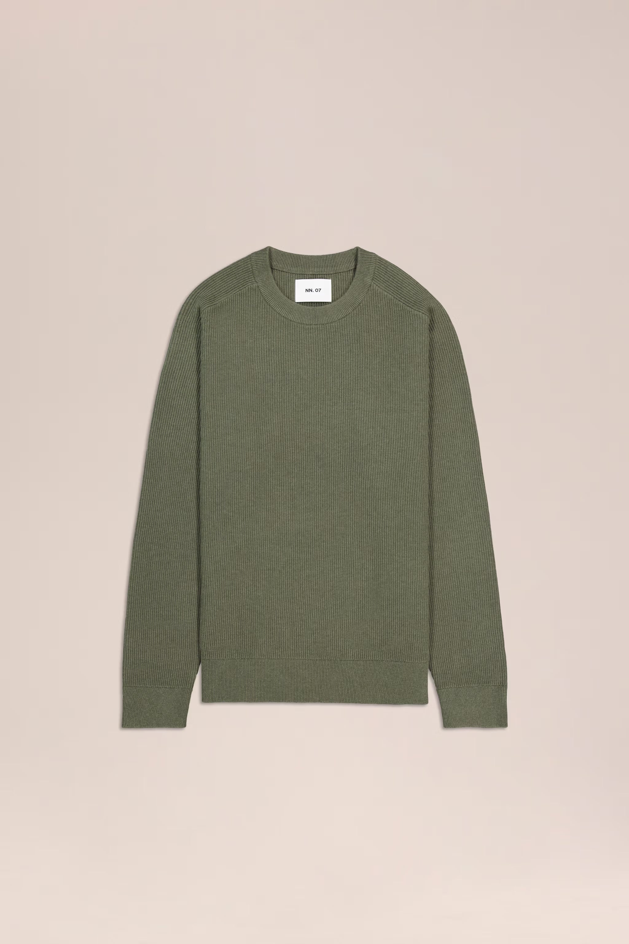 Kevin Ribbed Organic Cotton Sweater - Capers