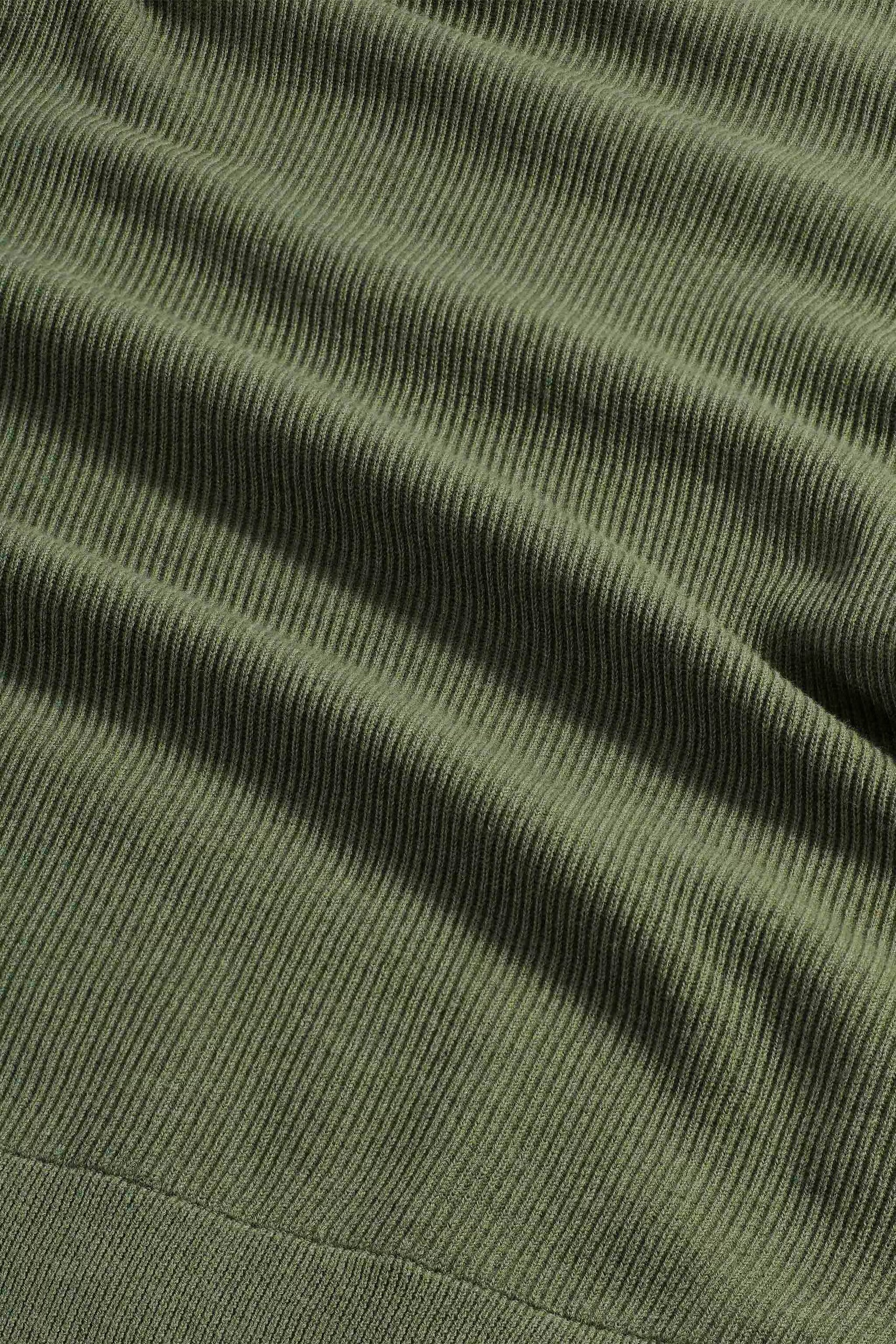 Kevin Ribbed Organic Cotton Sweater - Capers