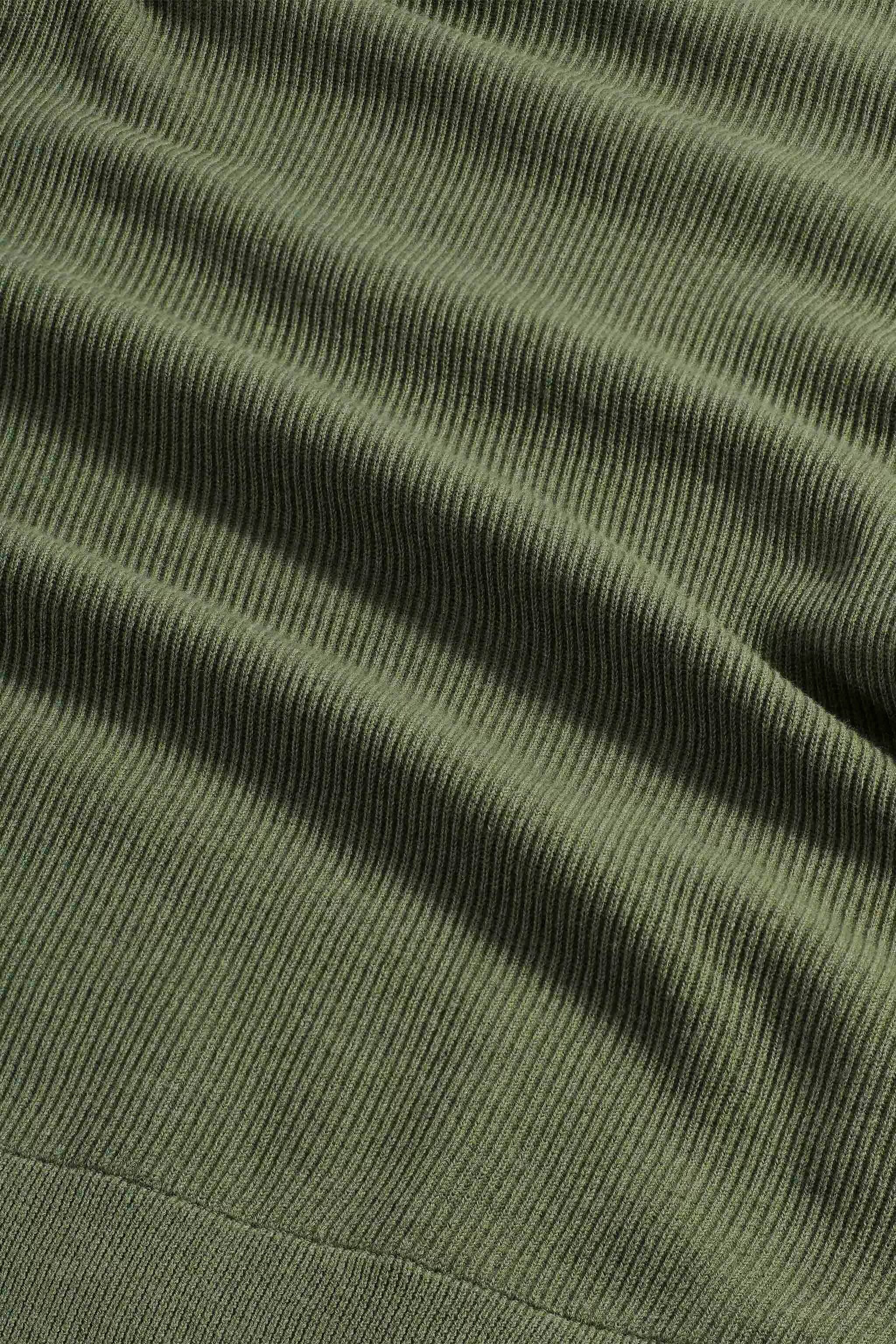 Kevin Ribbed Organic Cotton Sweater - Capers