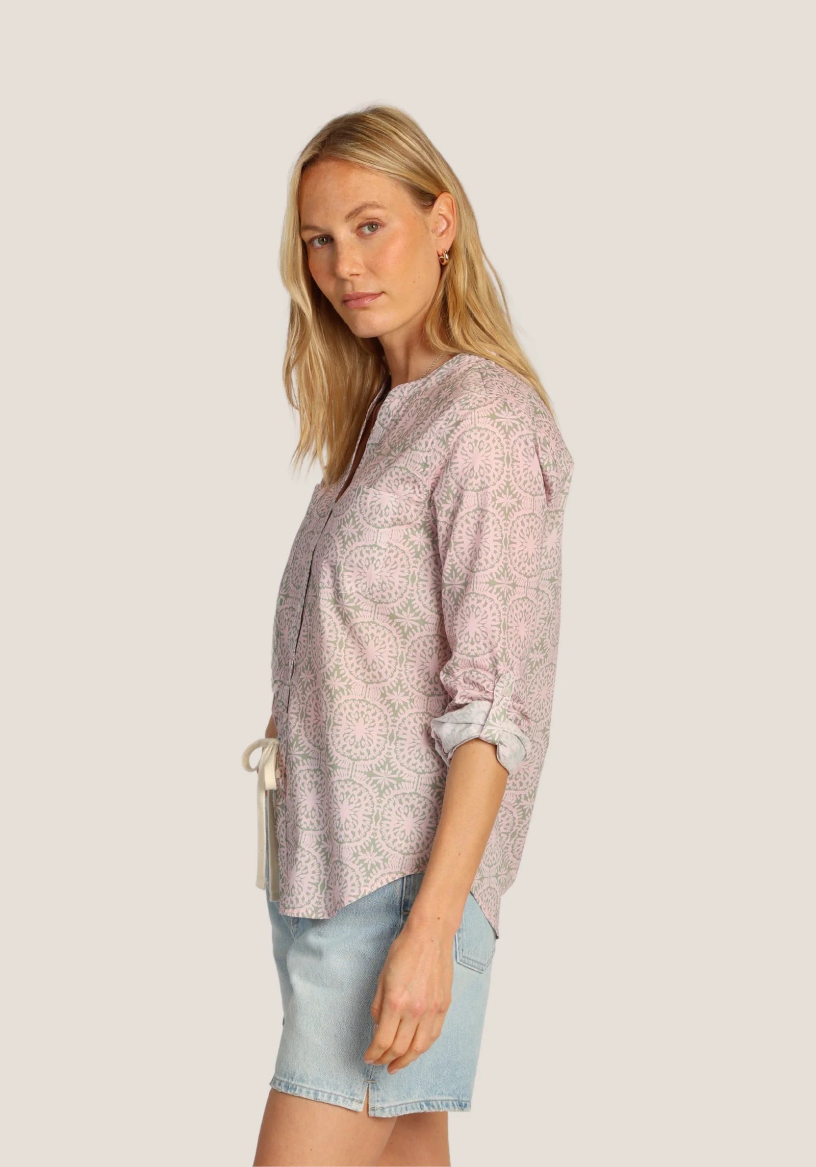 Roll-Up Sleeve Shirt