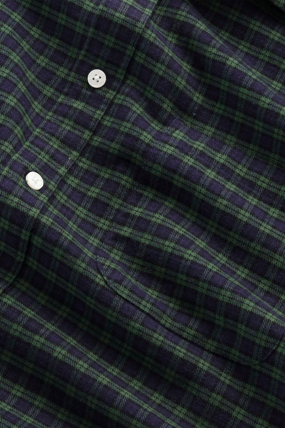Deon Casual Flannel Shirt - Eden Check
