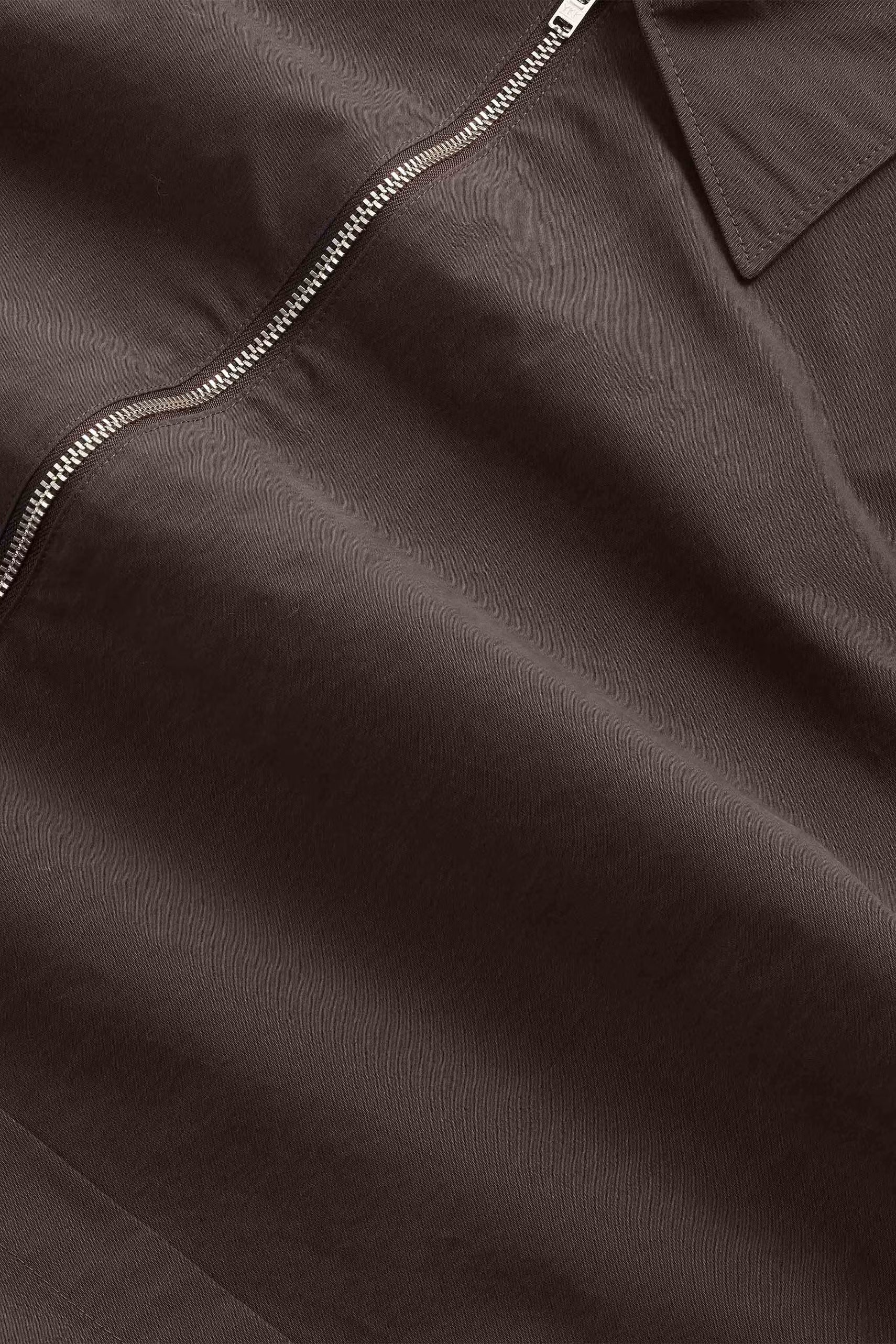 Virgil Poplin Hybrid - Deep Truffle