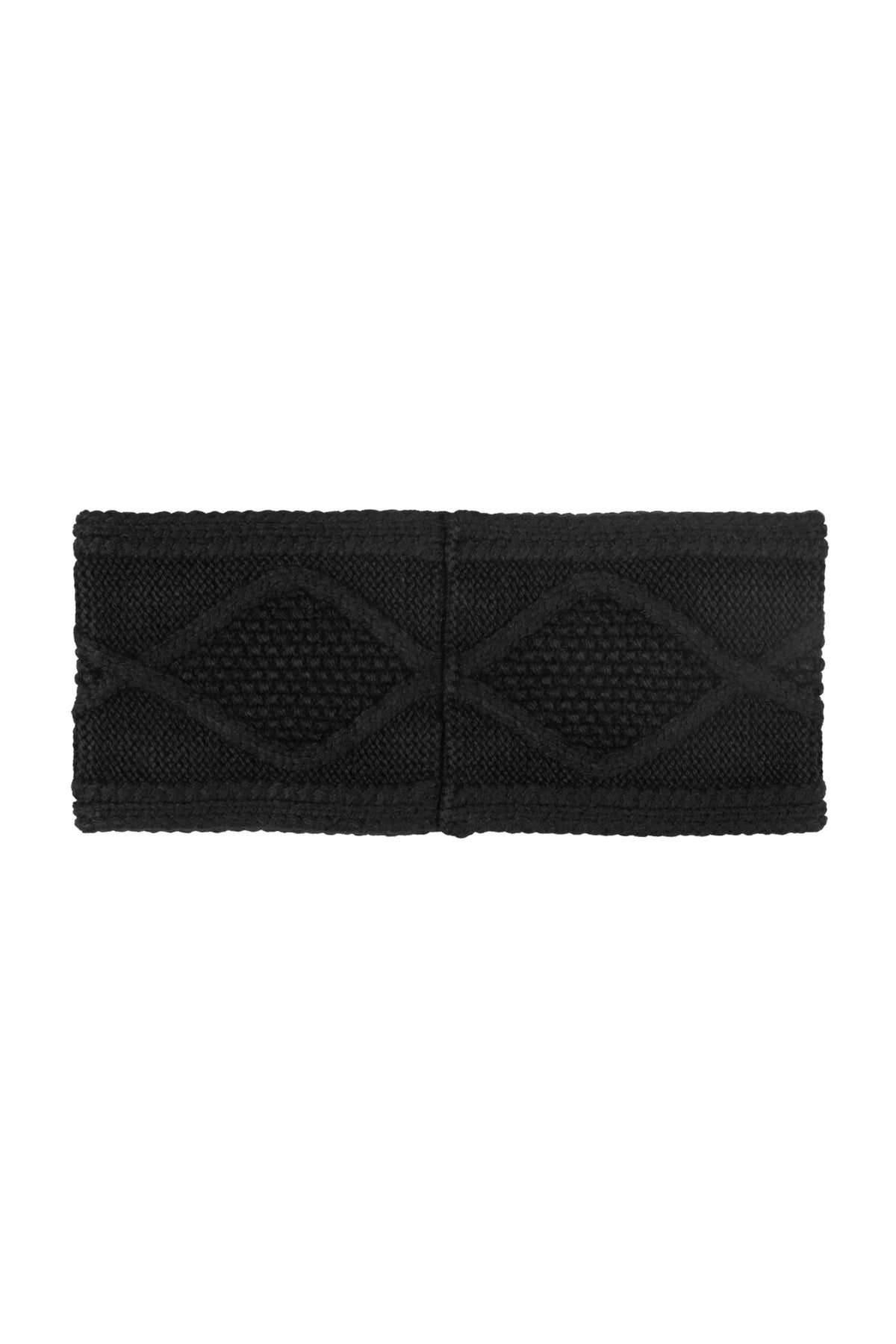 Modernist Block Headband - Black