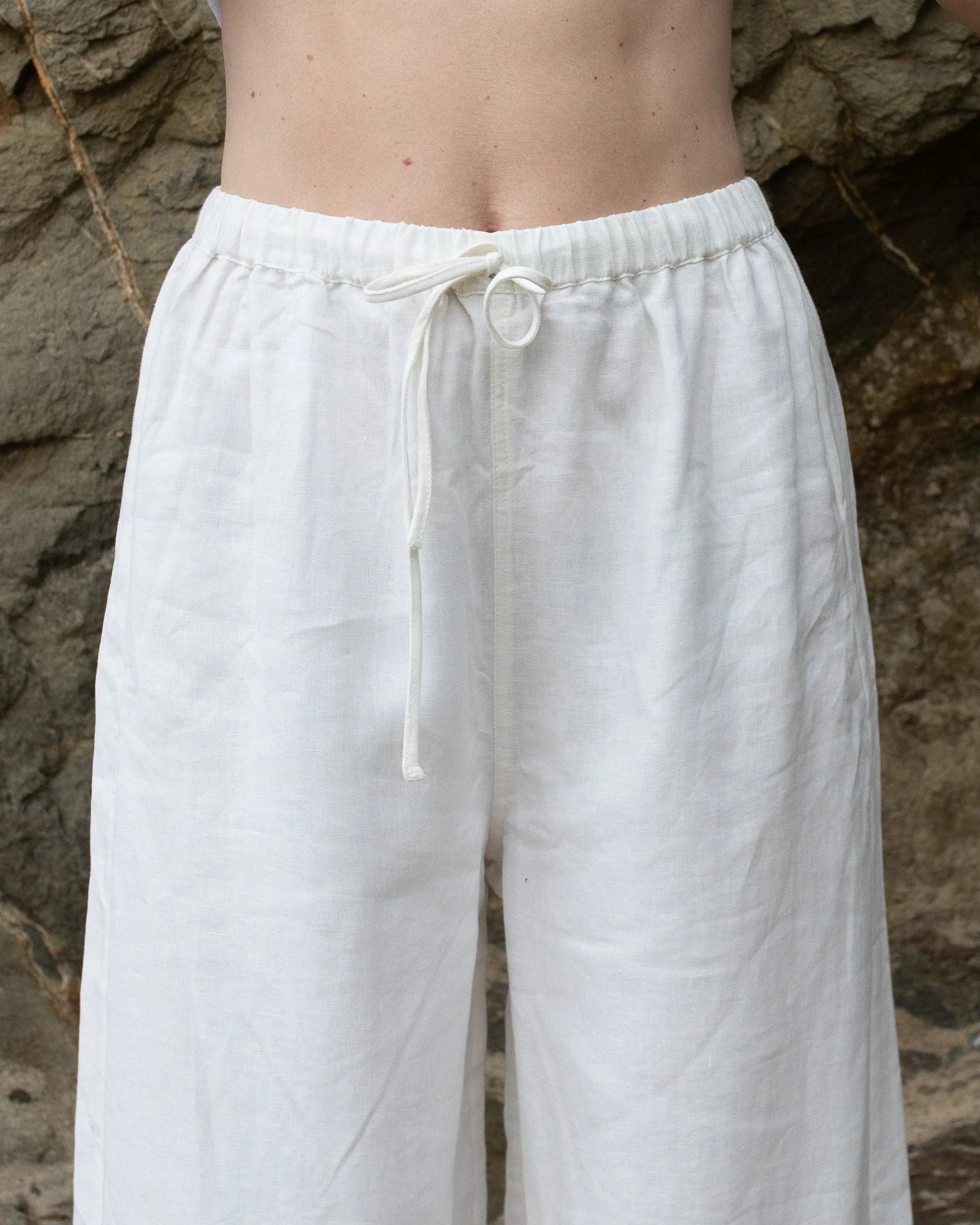 Brooks Pant - White