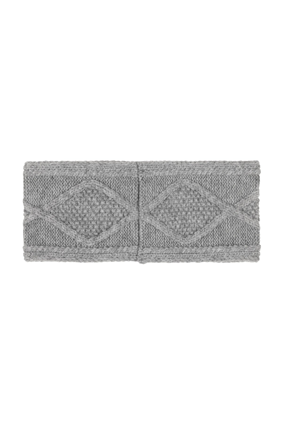 Modernist Block Headband - Grey Heather