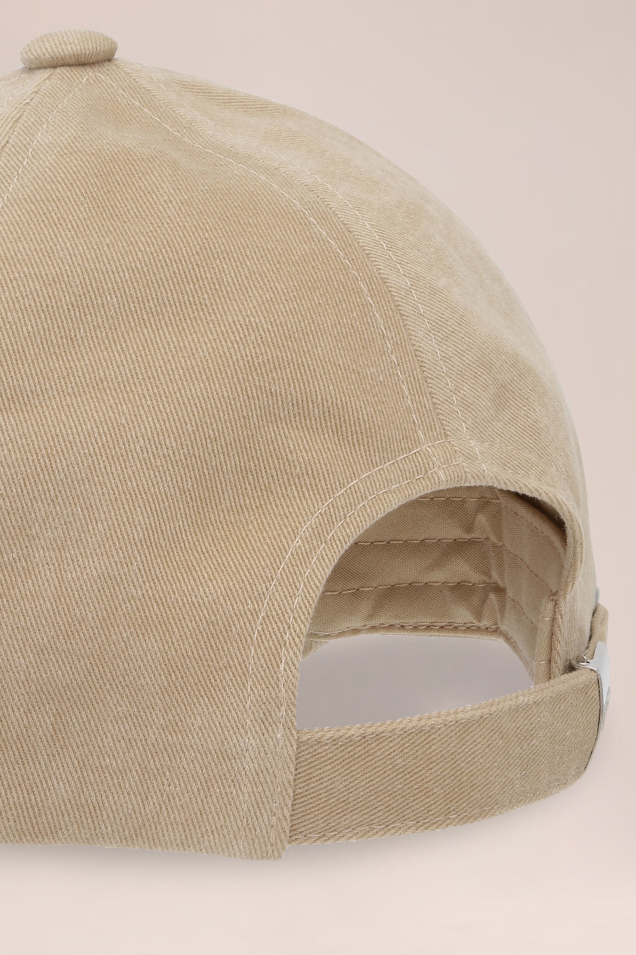 Cotton Canvas Cap - Camel