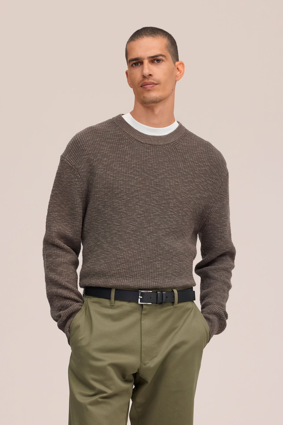 Russell Organic Cotton Crew Neck Sweater - Mable Husk