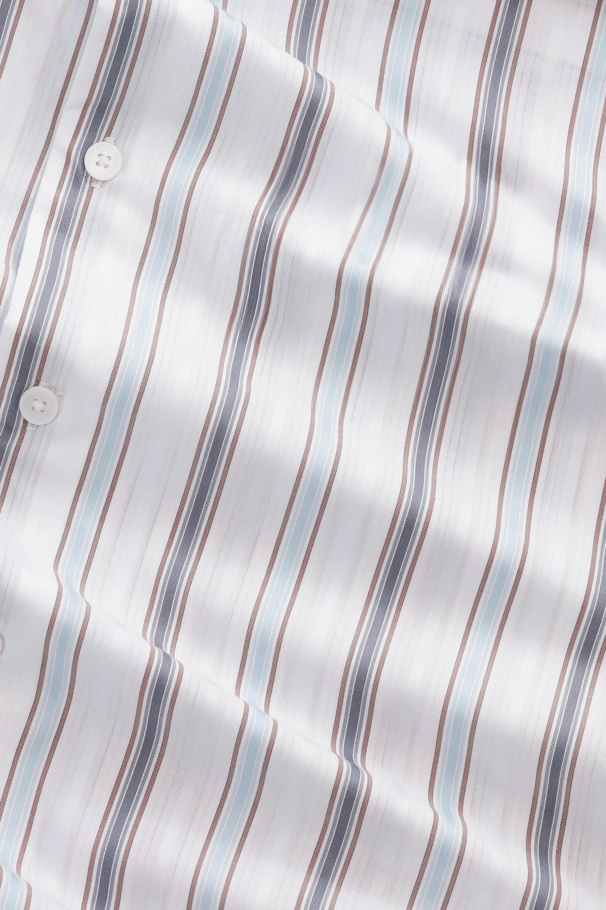 Reed - Supima Cotton Shirt - Blue Stripe
