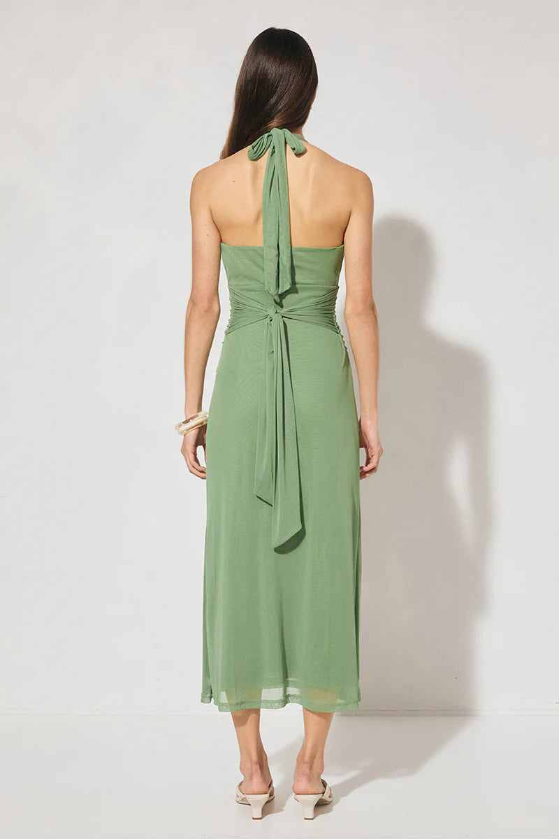 Cordelia Dress - Nephrite Green