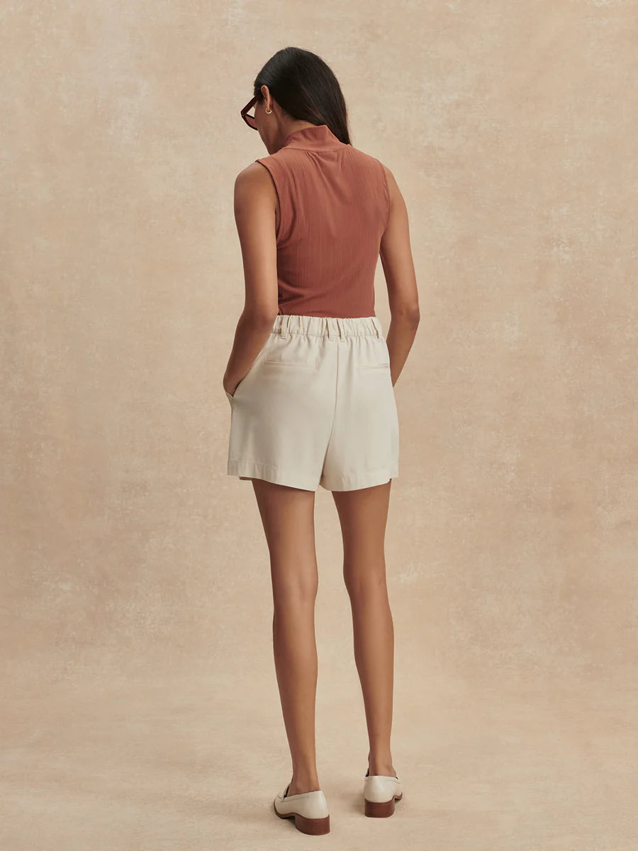 Tansy Woven Short 3" - Ivory