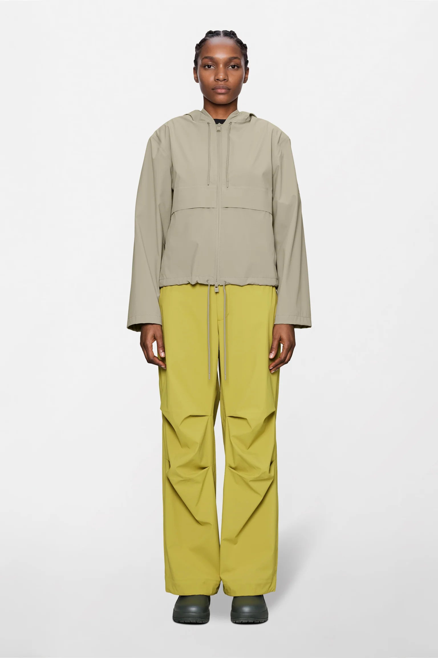 Suva Hardshell Short String W Jacket - Beige