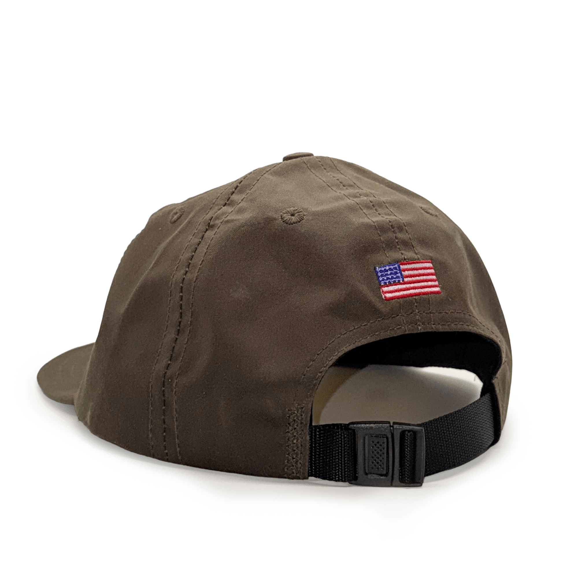 Soft Brim Ball Cap - British Millerain Waxed Cotton - Deep Olive