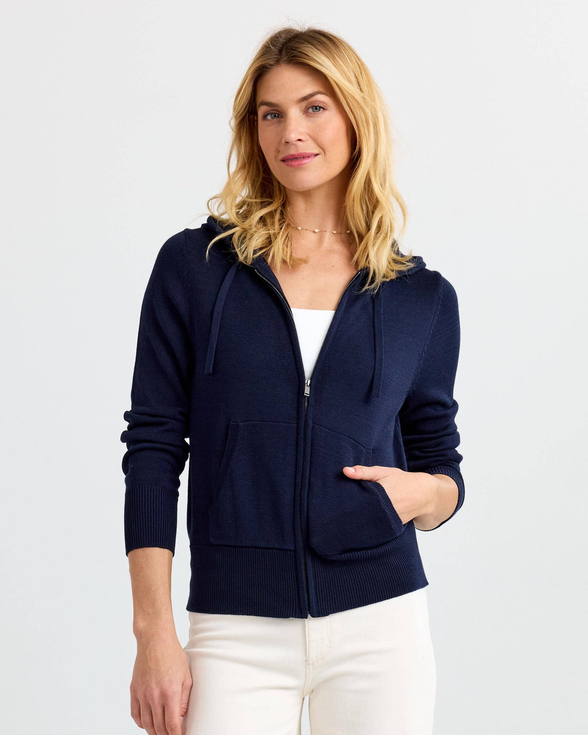 Everyday Cotton Hoodie - Navy