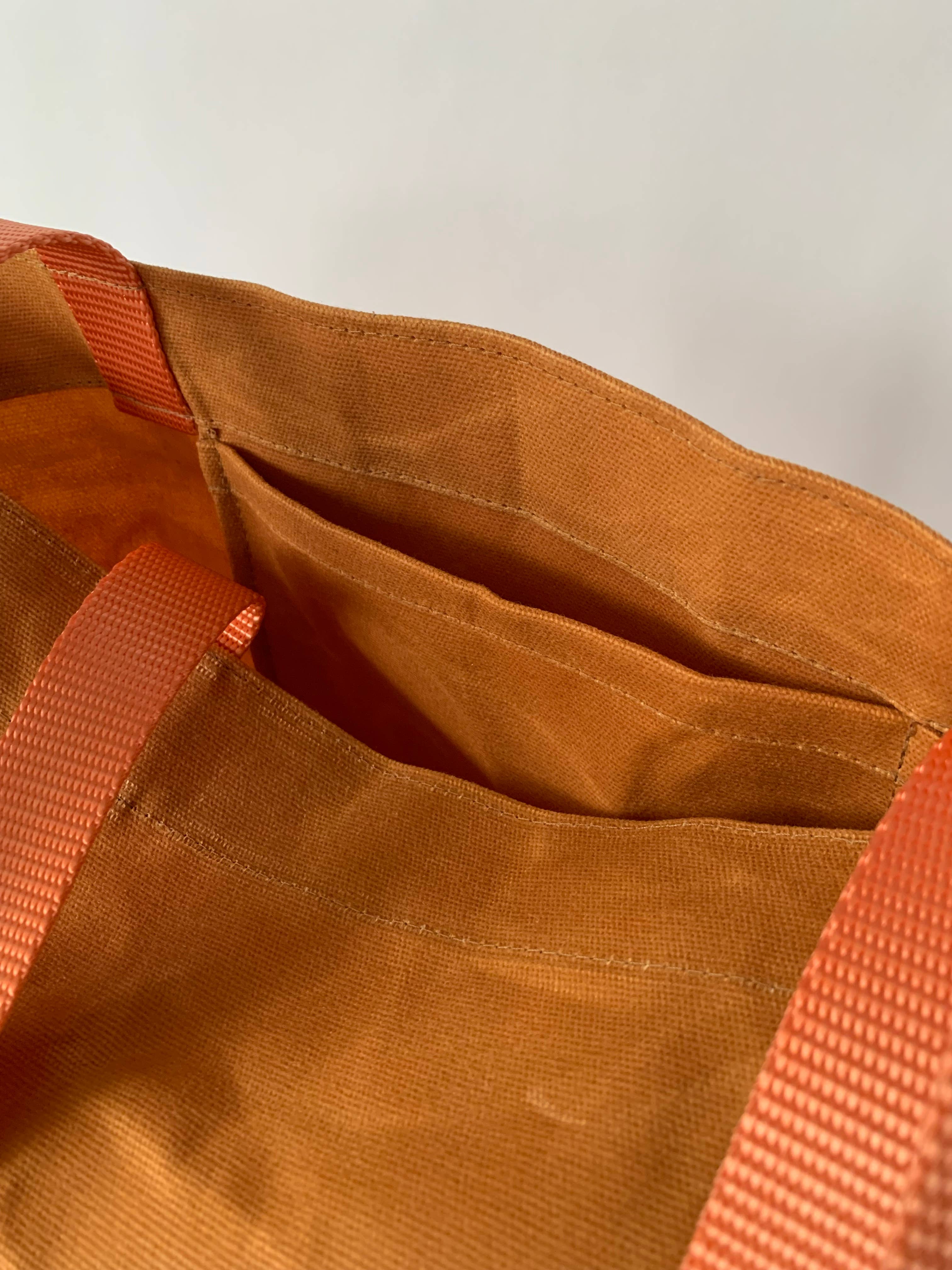 Waxed Canvas Basic Tote