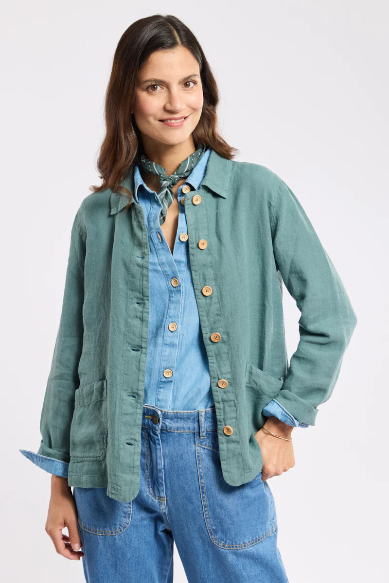 Fisherman Jacket - Silver Pine