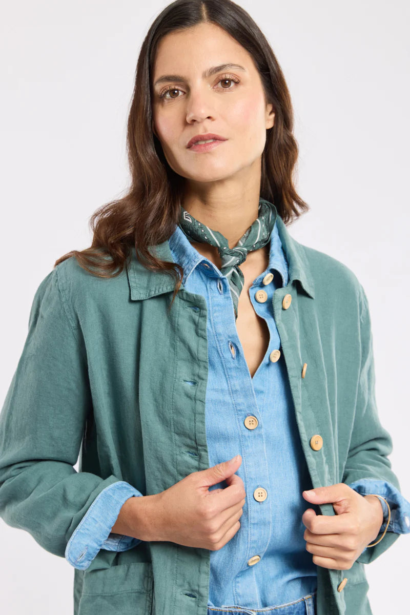 Fisherman Jacket - Silver Pine