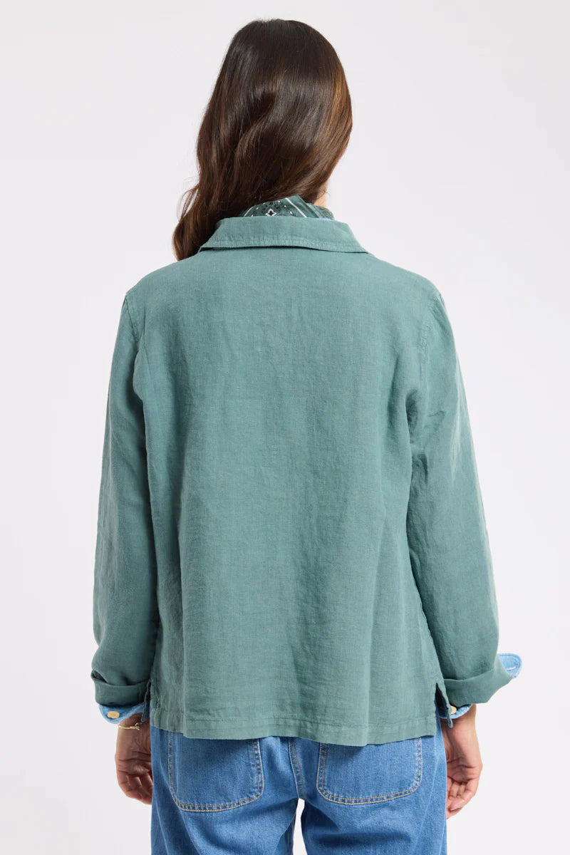 Fisherman Jacket - Silver Pine