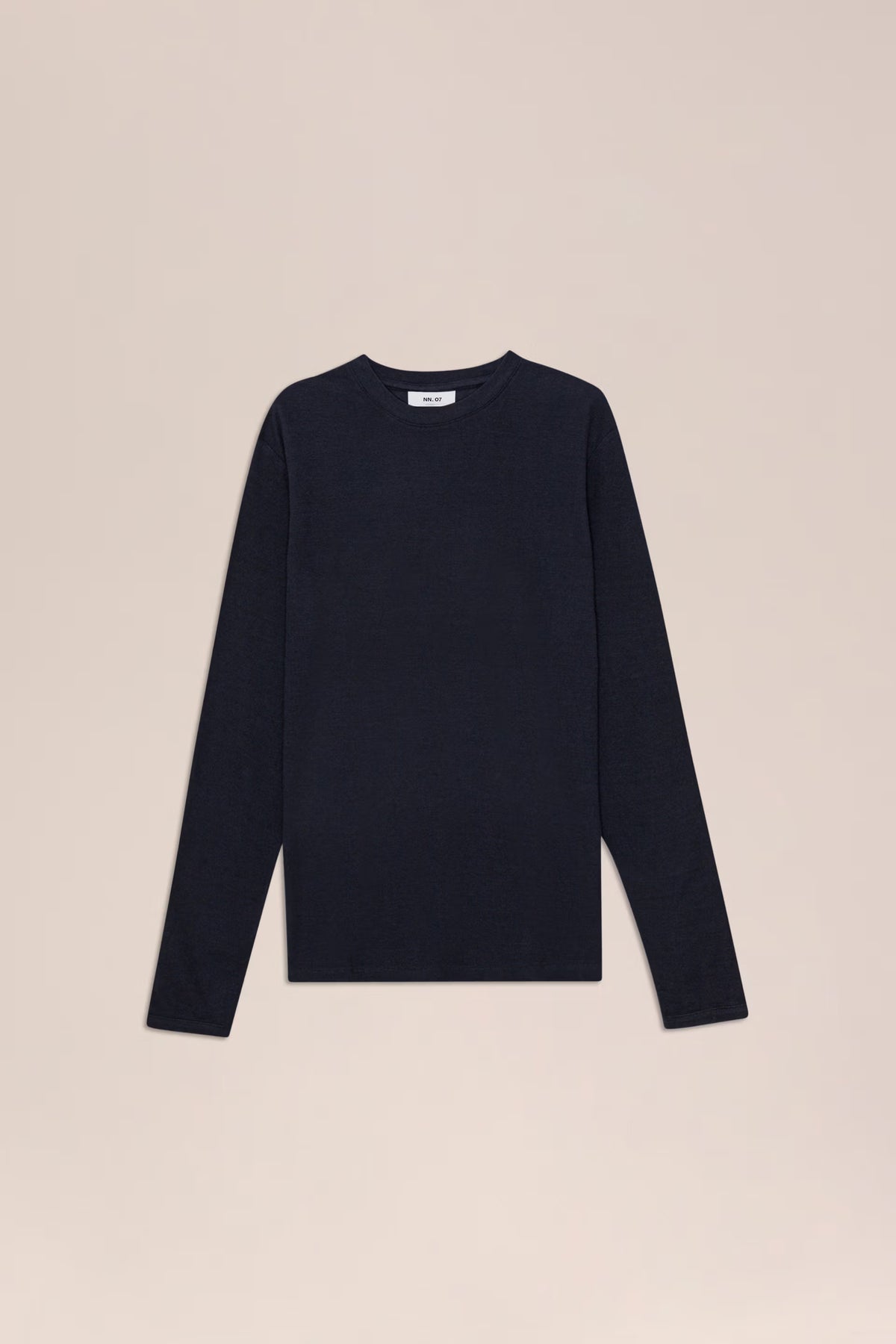 Clive - Waffle Knit Tee - Navy Blue