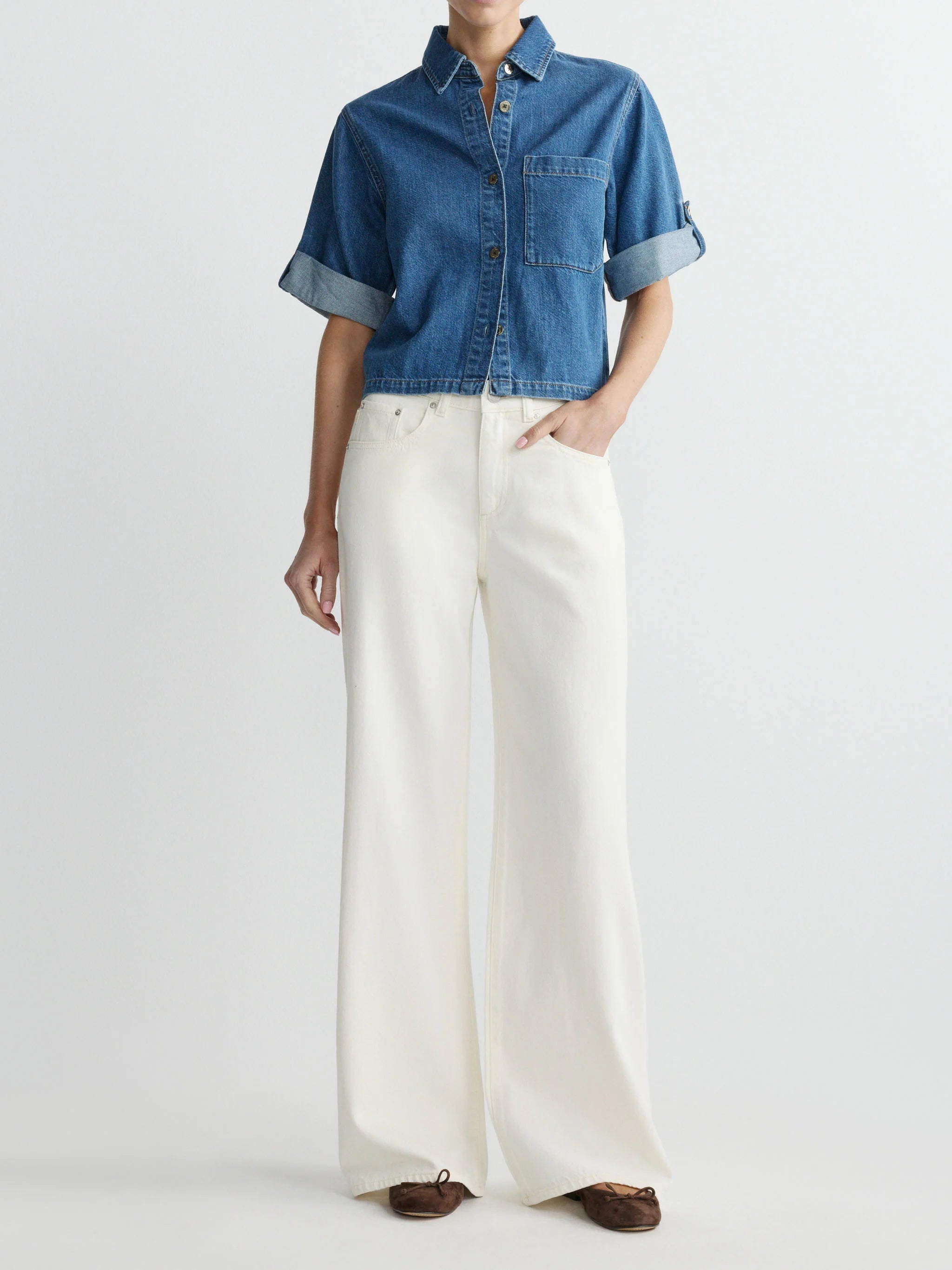 Montauk Shirt Cuffed Sleeve - North Beach